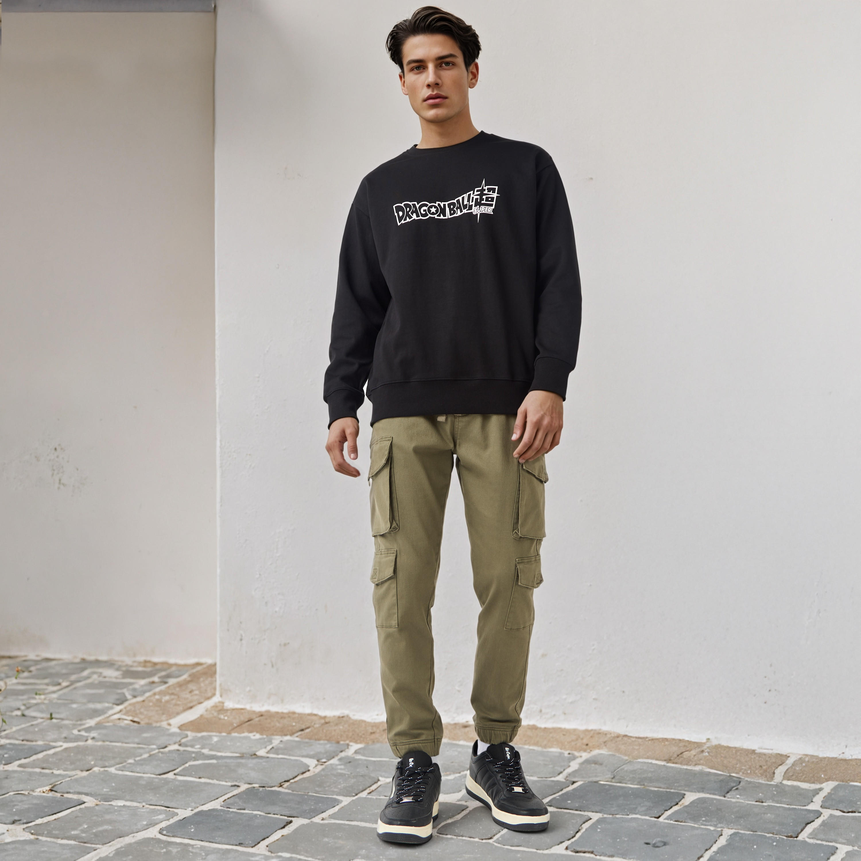 Dragon Ball Z Print Sweatshirt-men-winterwear-hoodiesandsweatshirts-image-2