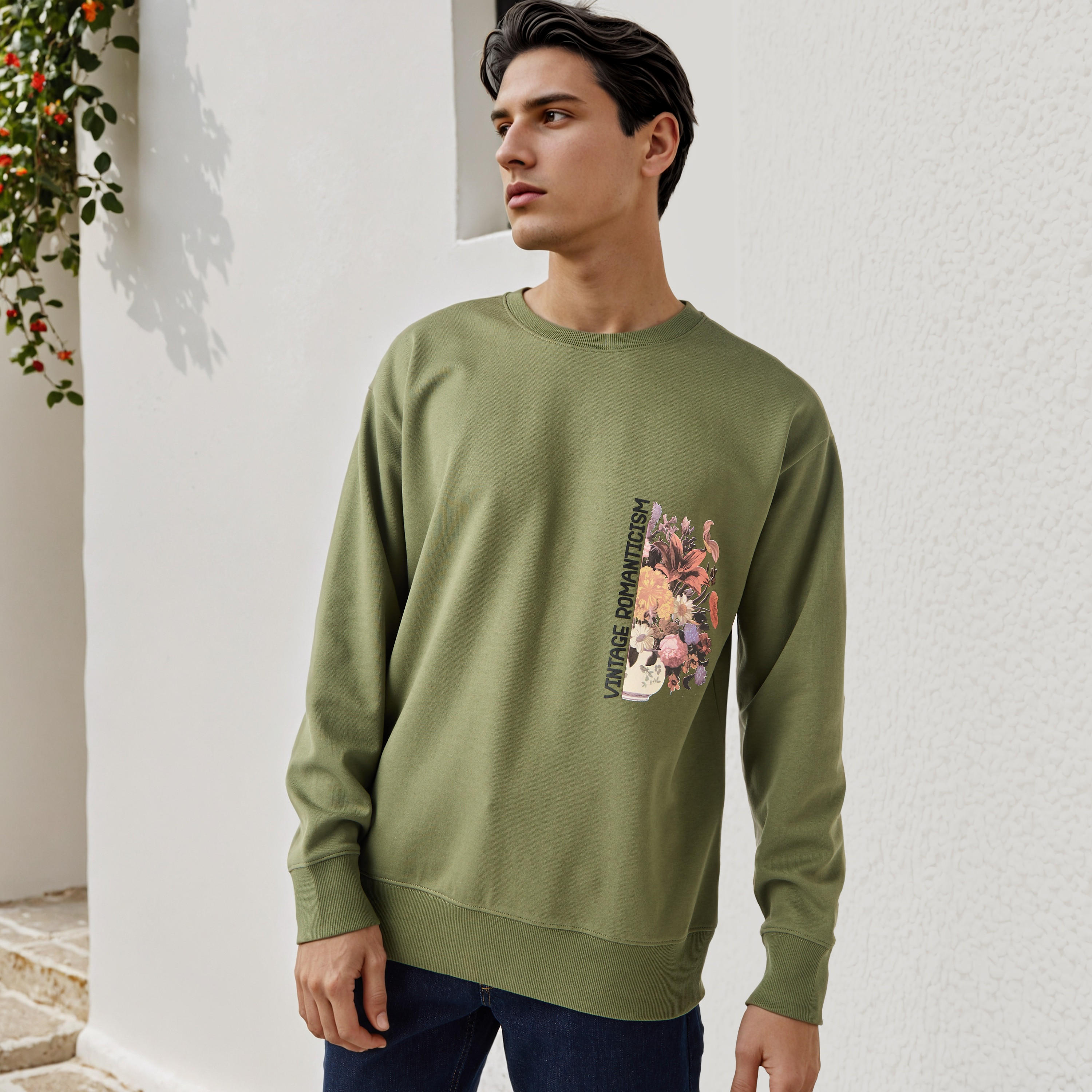 Graphic Print Sweatshirt-men-winterwear-hoodiesandsweatshirts-image-3
