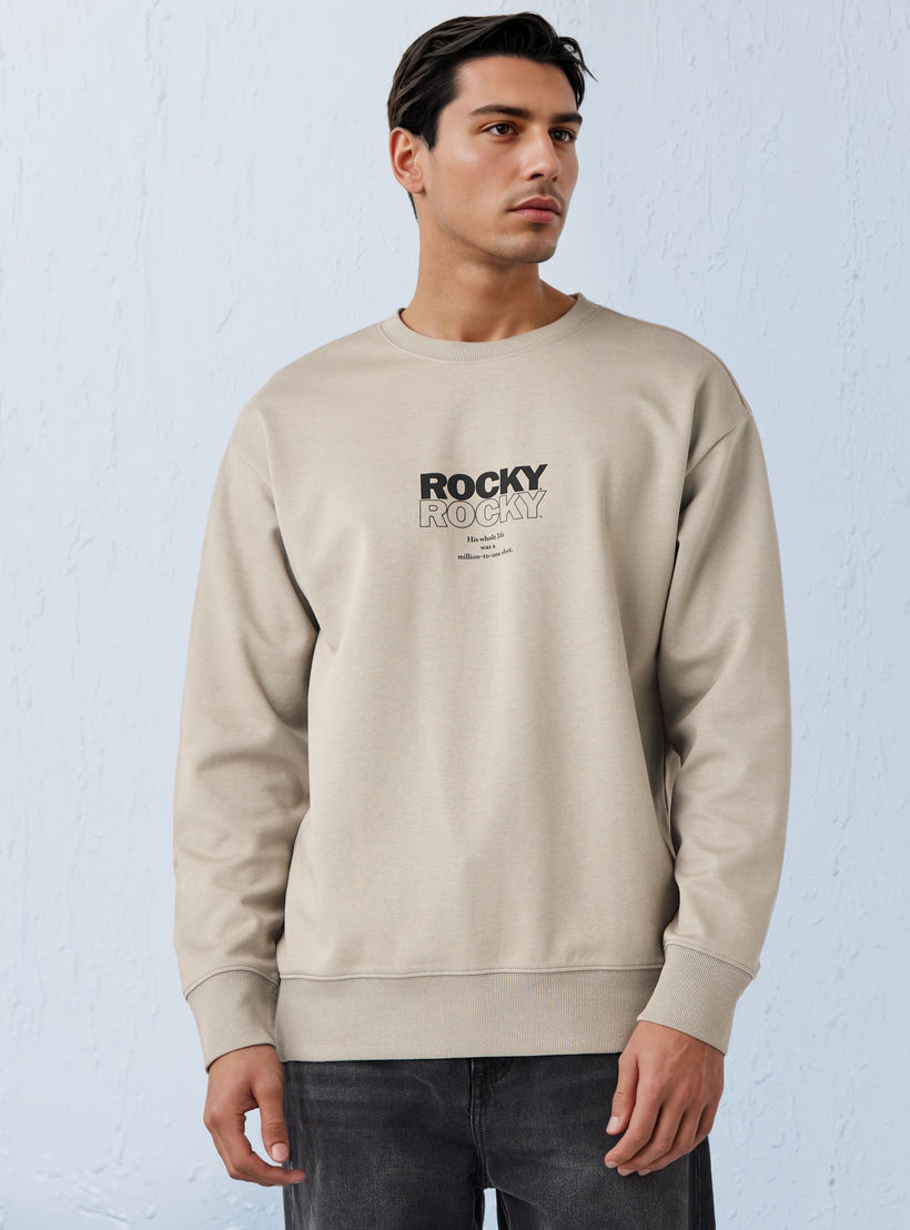 سويت شيرت بطبعات بالبوا روكي-men-winterwear-hoodiesandsweatshirts-image-1