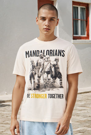 Mandalorians Print Crew Neck T-shirt-men-clothing-tshirtsandpolos-image-1