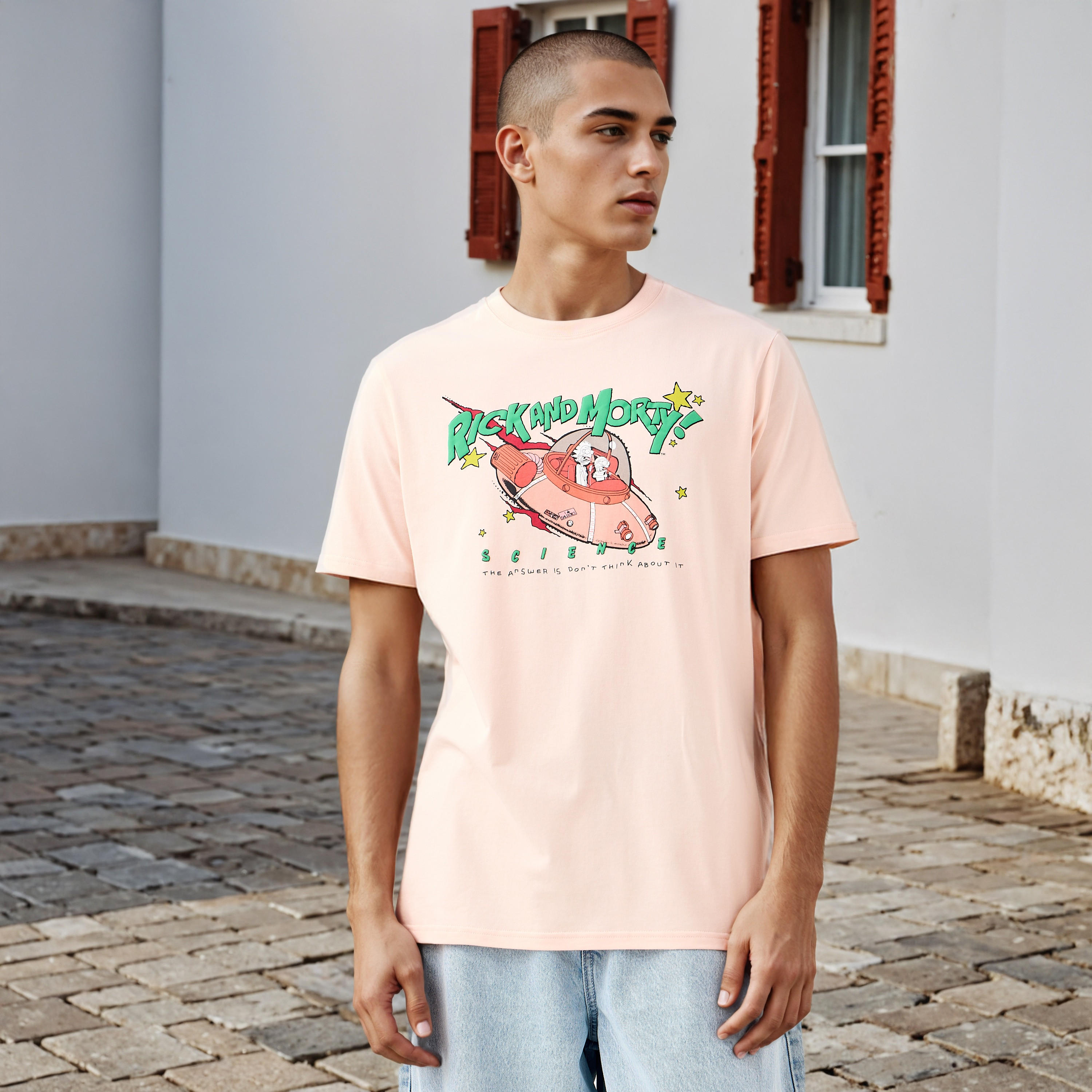 Rick and Morty Print Regular Fit T-Shirt-men-clothing-tshirtsandpolos-tshirts-image-1