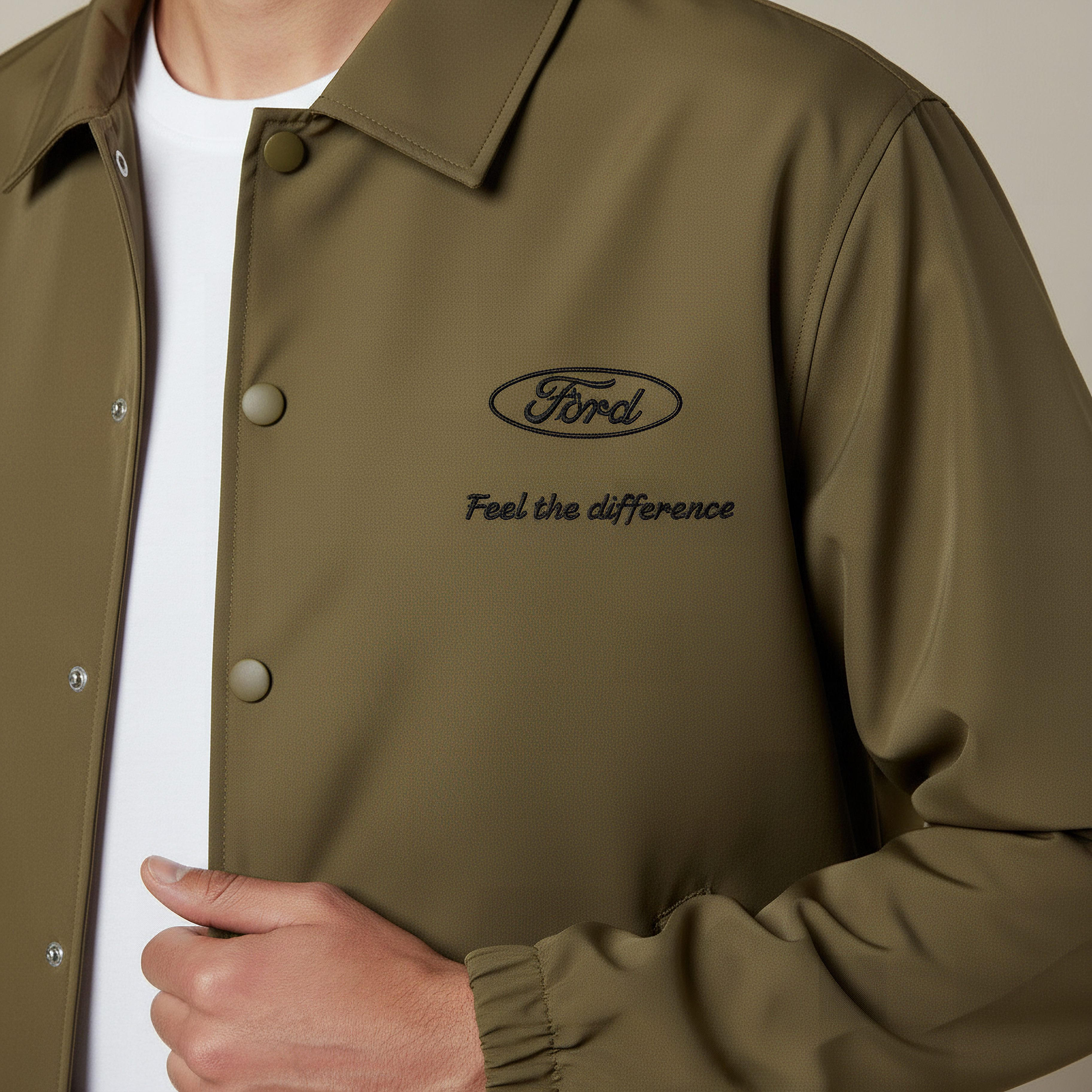 Men Relaxed Fit Ford Logo Embroidered Coach Jacket-men-clothing-jacketsandblazers-jackets-image-4
