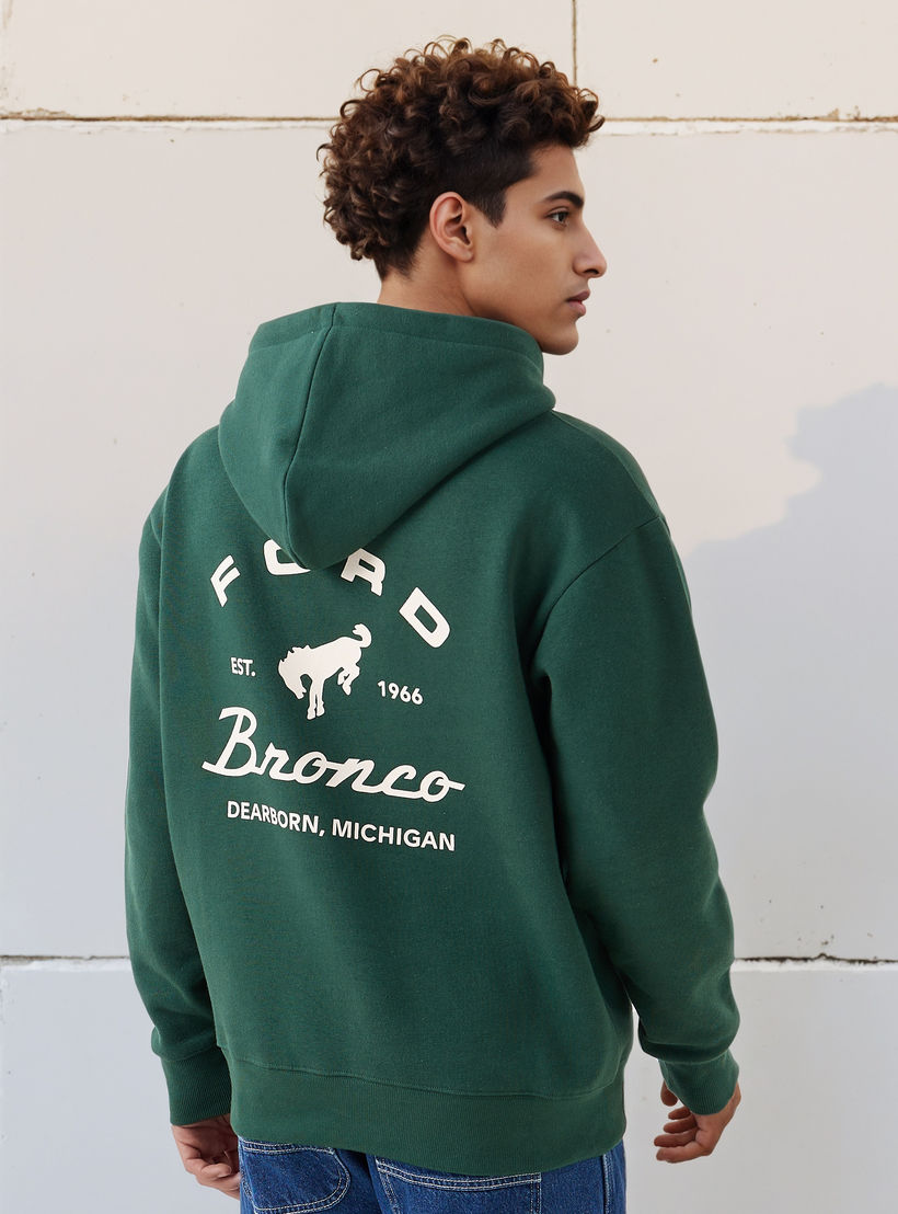 Men Oversized Ford Bronco Print Hoodie-men-winterwear-hoodiesandsweatshirts-image-1