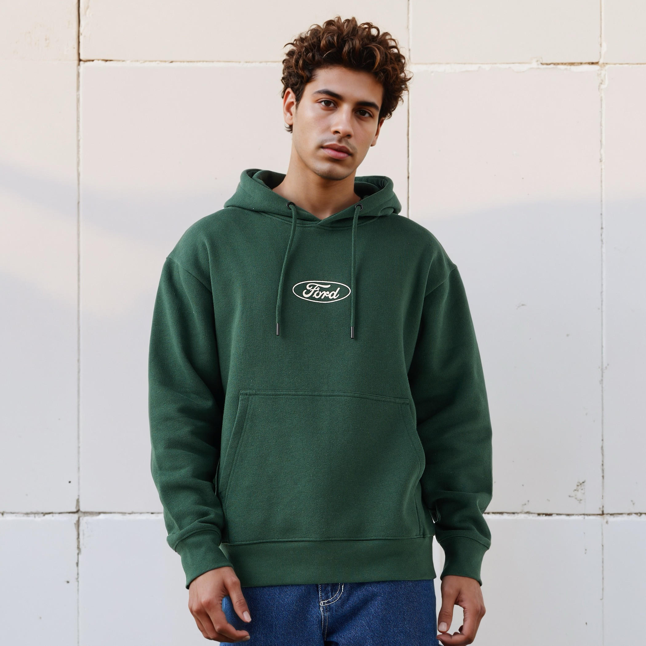 Men Oversized Ford Bronco Print Hoodie-men-winterwear-hoodiesandsweatshirts-image-3