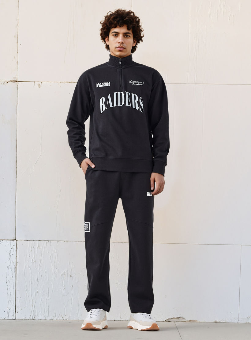 Las Vegas Raiders NFL Men Regular Fit Sweatshirt-men-winterwear-hoodiesandsweatshirts-image-2