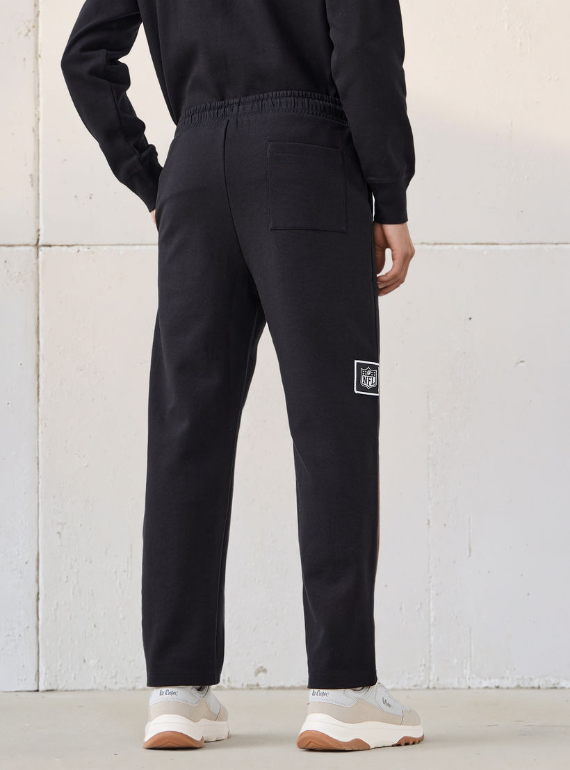Las Vegas Raiders NFL Men Regular Fit Flexi Waist Track Pants-men-clothing-bottoms-joggers-image-3