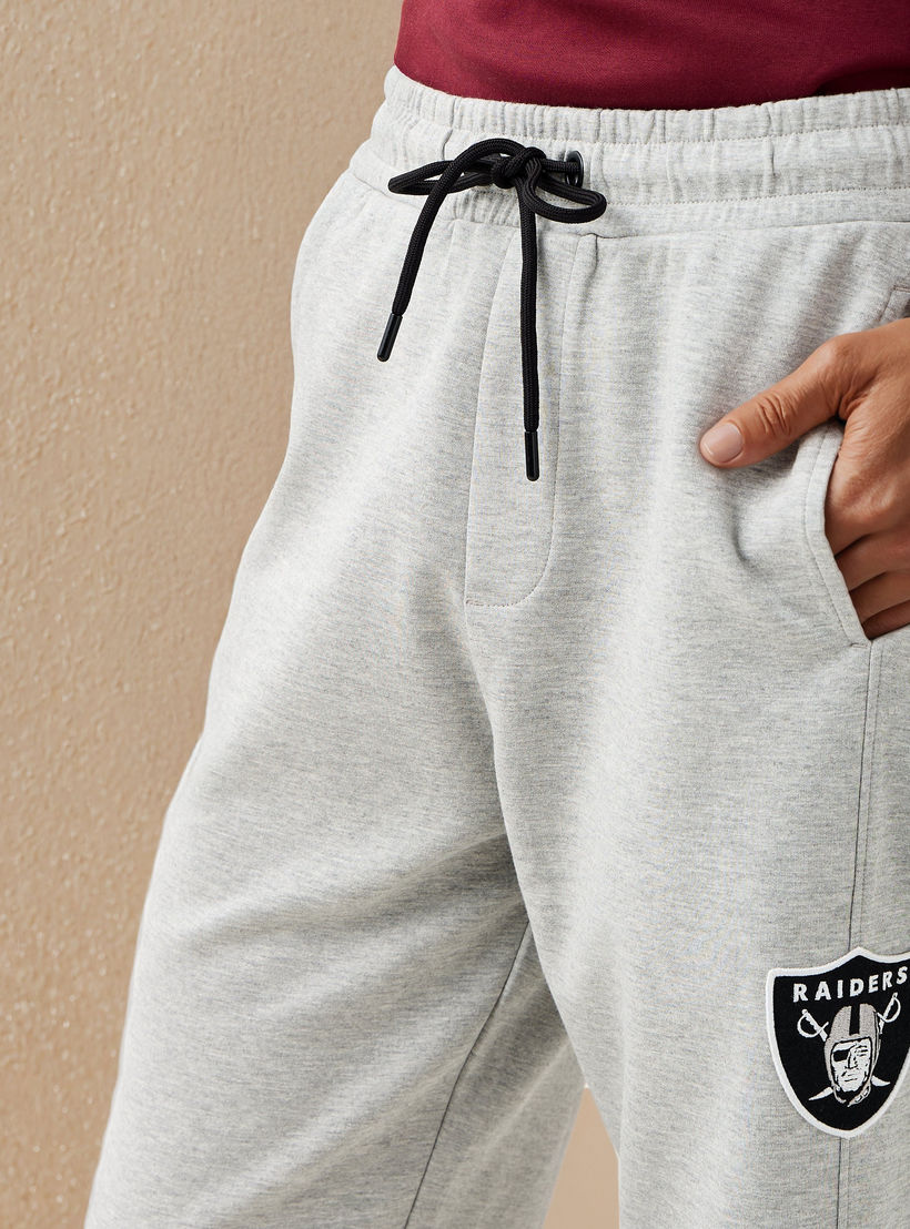 Las Vegas Raiders NFL Men Regular Fit Flexi Waist Joggers-men-clothing-bottoms-joggers-image-4