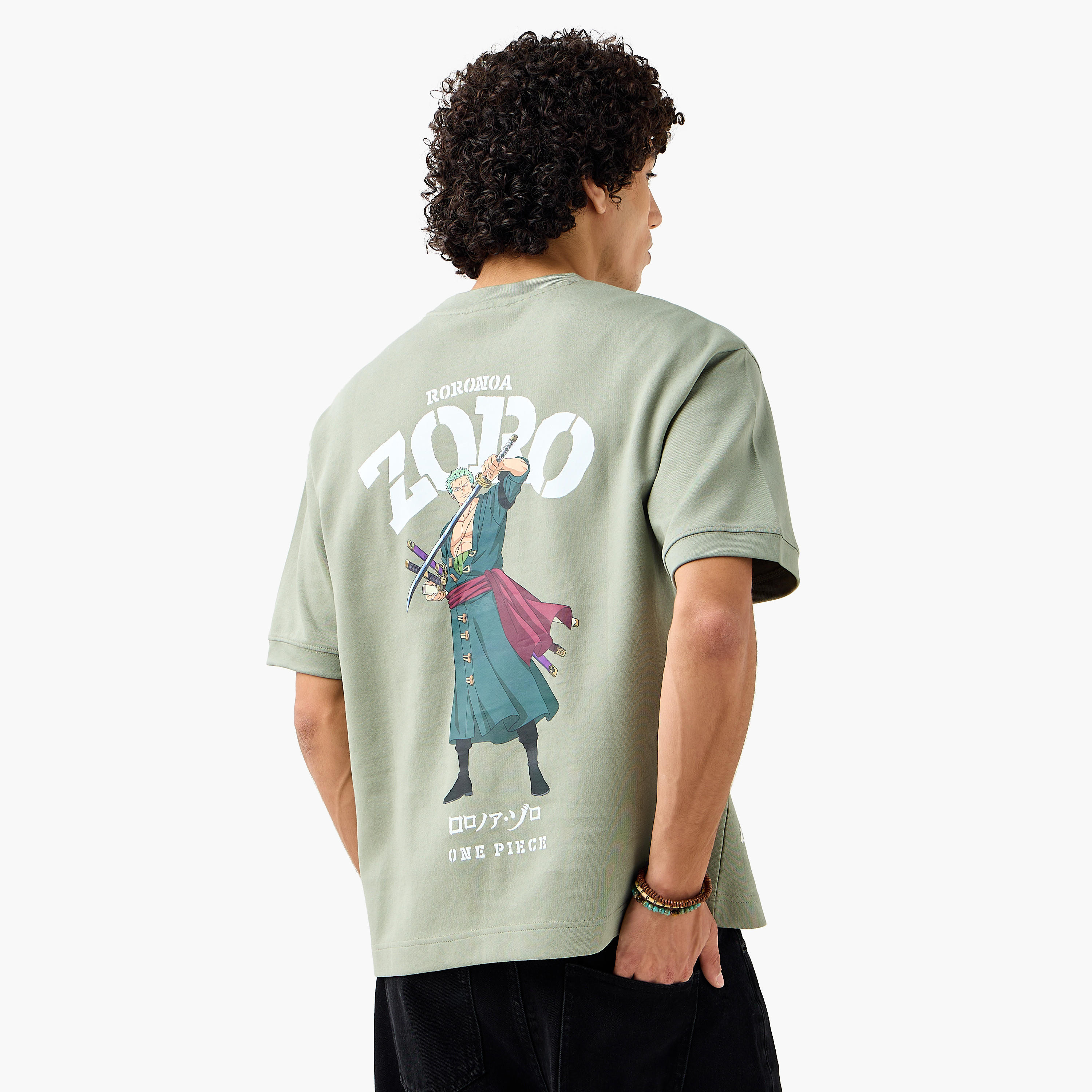 One Piece Anime Men Regular Fit Crew Neck Short Sleeves T-shirt-men-clothing-tshirtsandpolos-tshirts-image-1