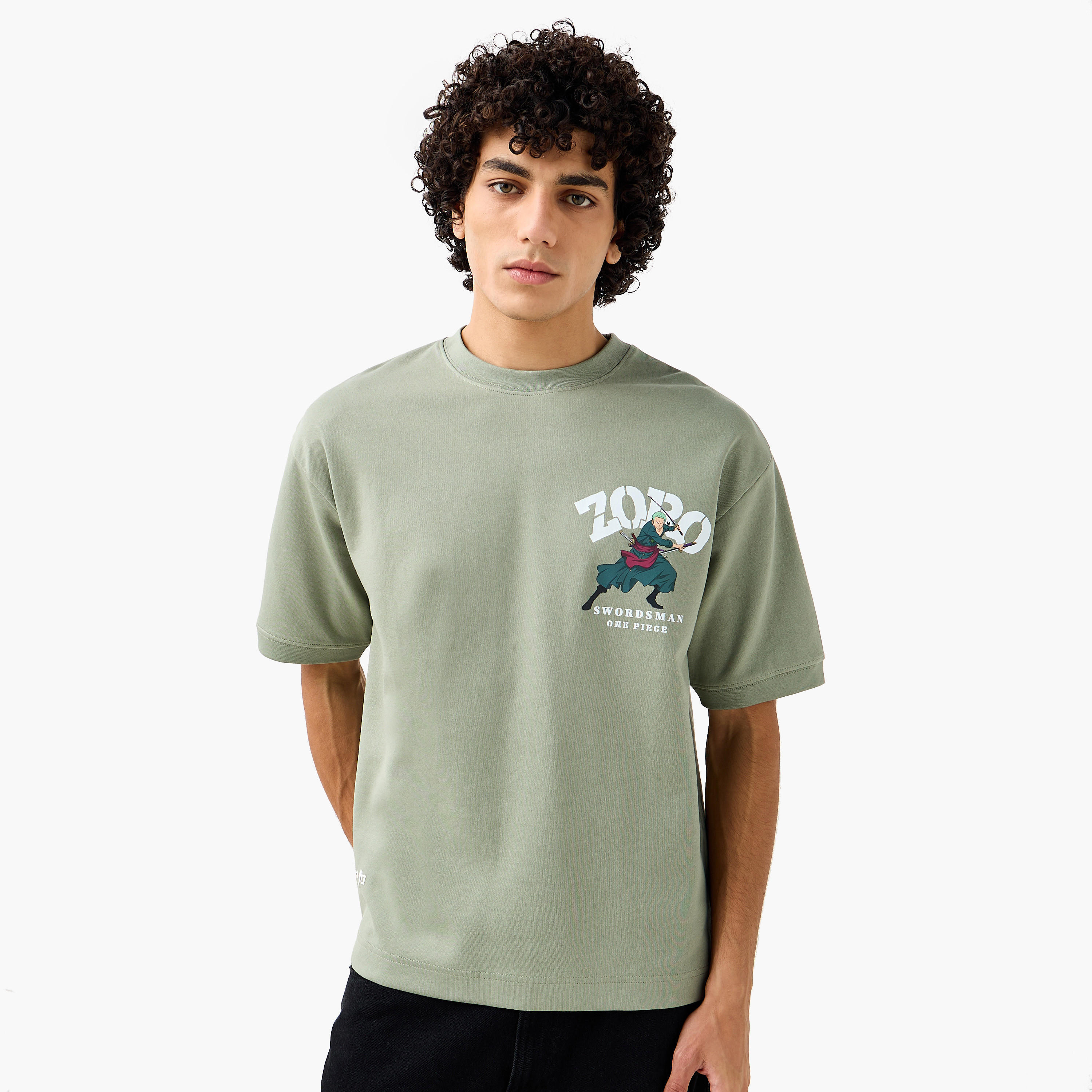 One Piece Anime Men Regular Fit Crew Neck Short Sleeves T-shirt-men-clothing-tshirtsandpolos-tshirts-image-4