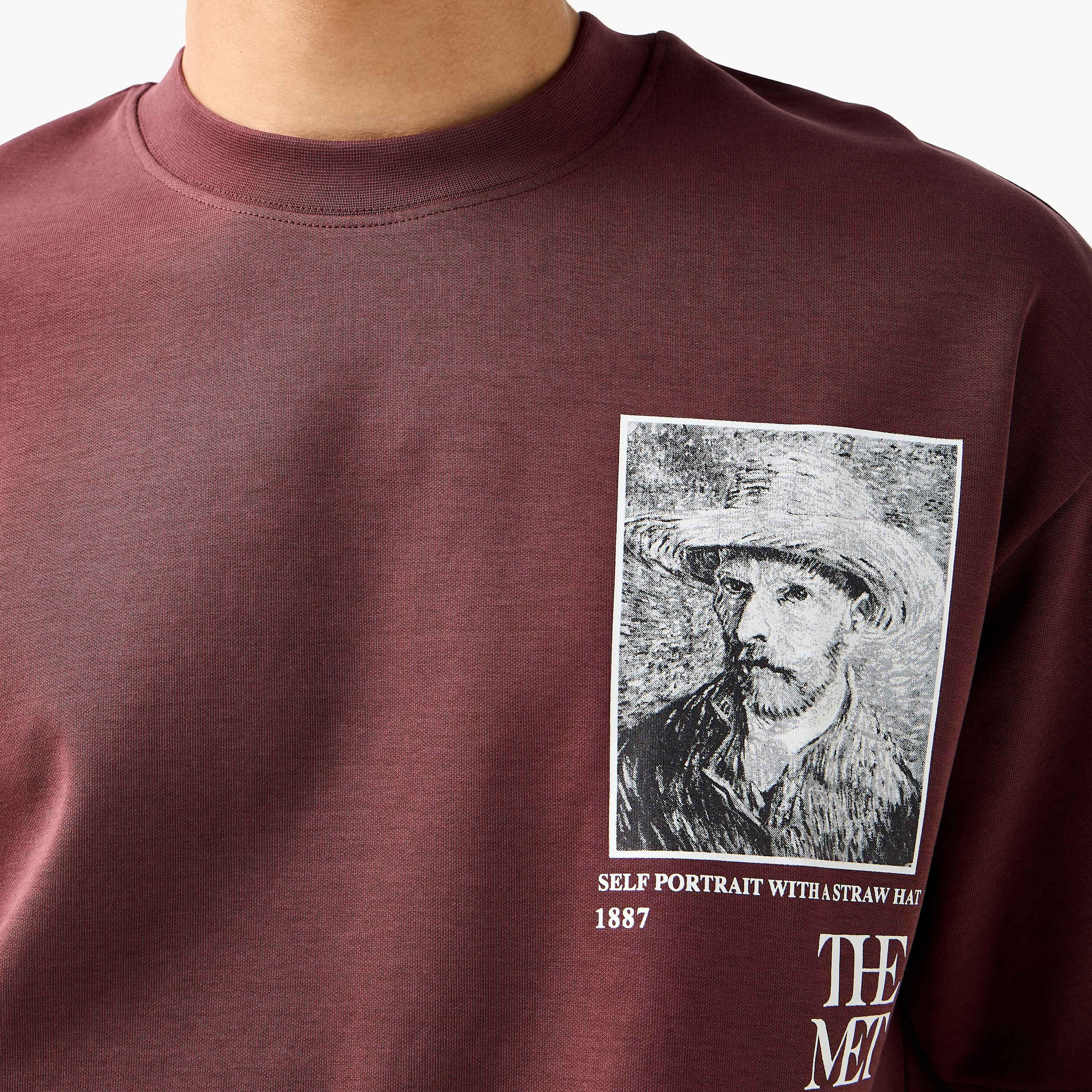 The Met Museum Men Regular Fit Crew Neck Short Sleeves T-shirt-men-clothing-tshirtsandpolos-tshirts-image-3