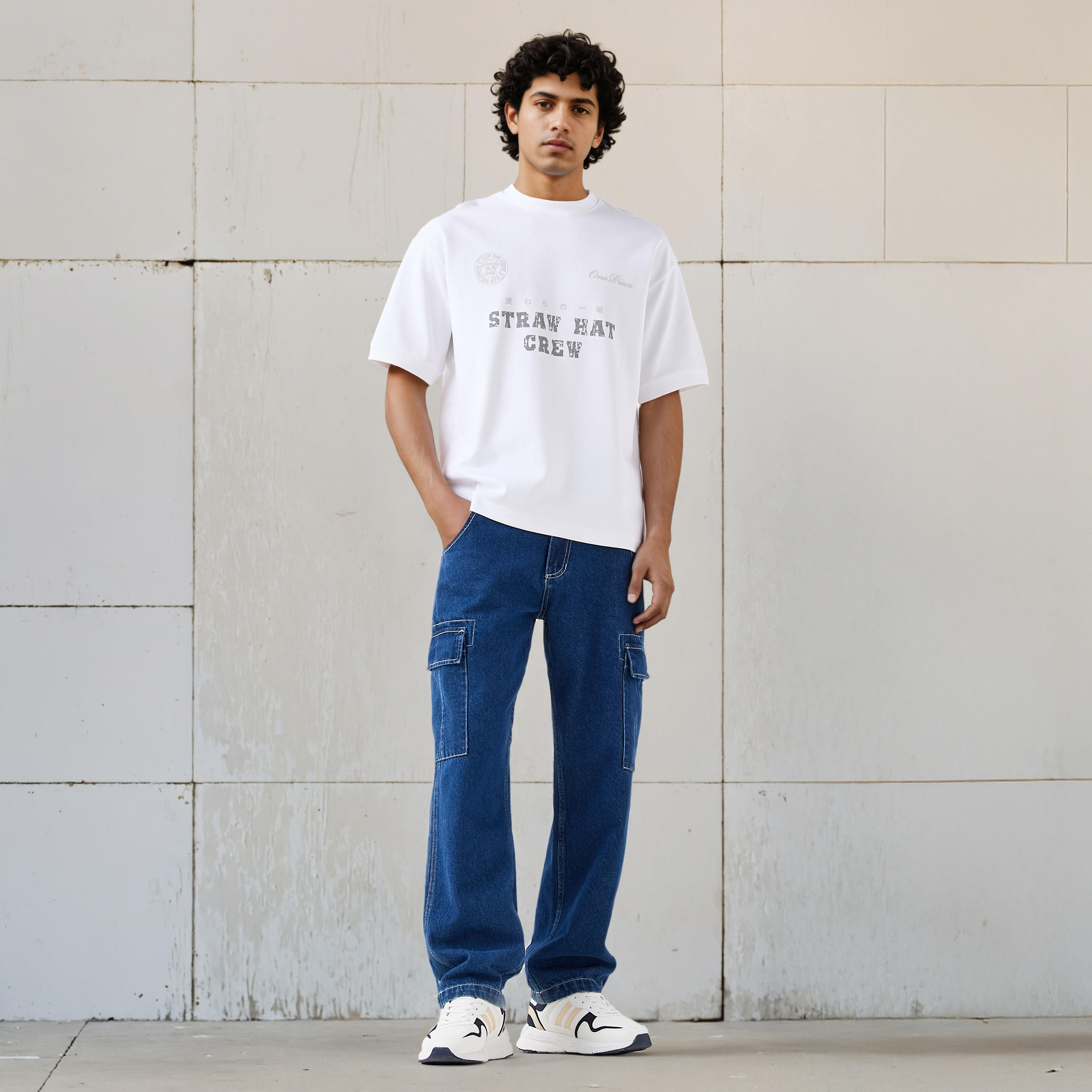 One Piece Anime Men Regular Fit Crew Neck Short Sleeves T-shirt-men-clothing-tshirtsandpolos-tshirts-image-2