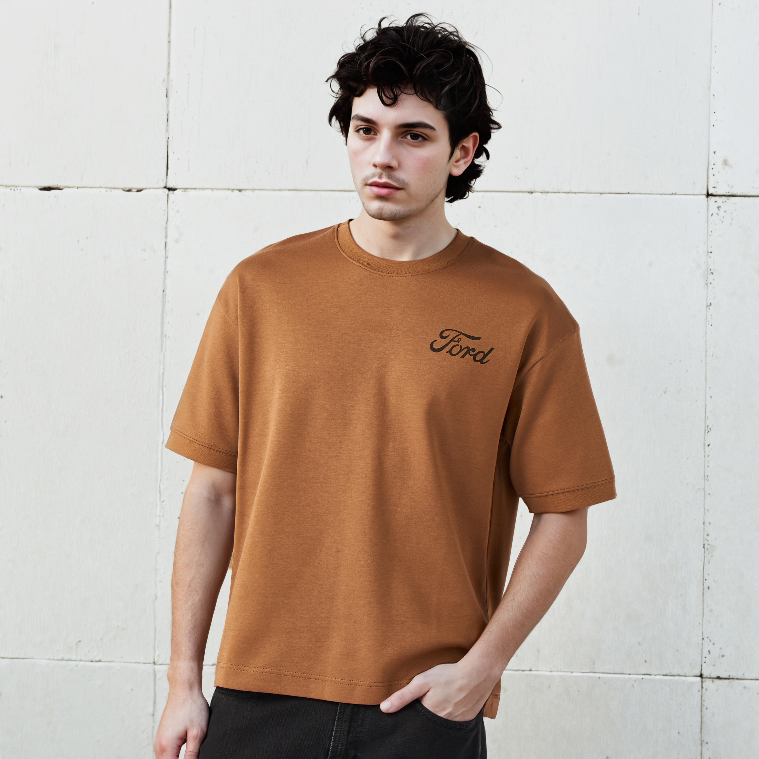 Ford Mustang Men Relaxed Fit Crew Neck Short Sleeves T-shirt-men-clothing-tshirtsandpolos-tshirts-image-4