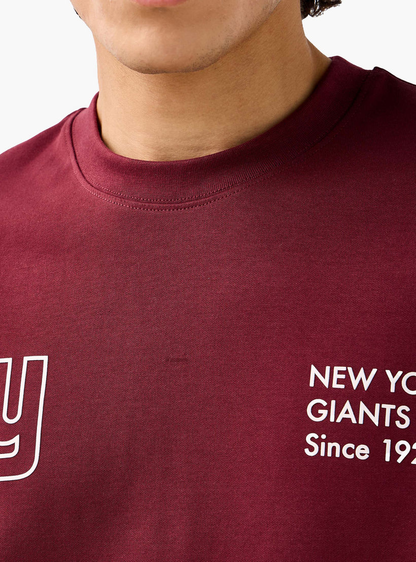 New York Giants NFL Men Relaxed Fit Crew Neck Short Sleeves T-shirt-men-clothing-tshirtsandpolos-tshirts-image-3
