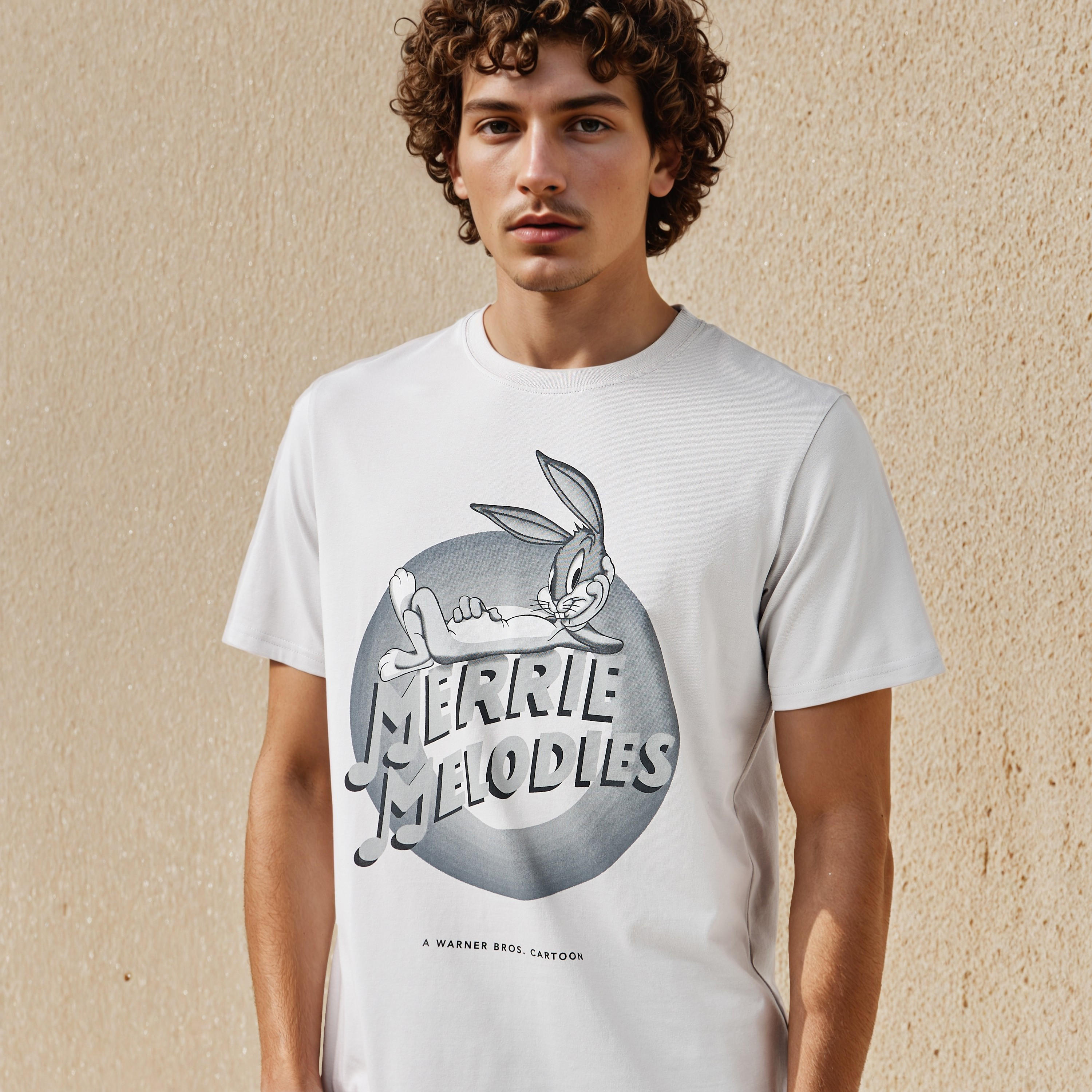 Looney Tunes Men Regular Fit Crew Neck Short Sleeves T-shirt-men-clothing-tshirtsandpolos-tshirts-image-4