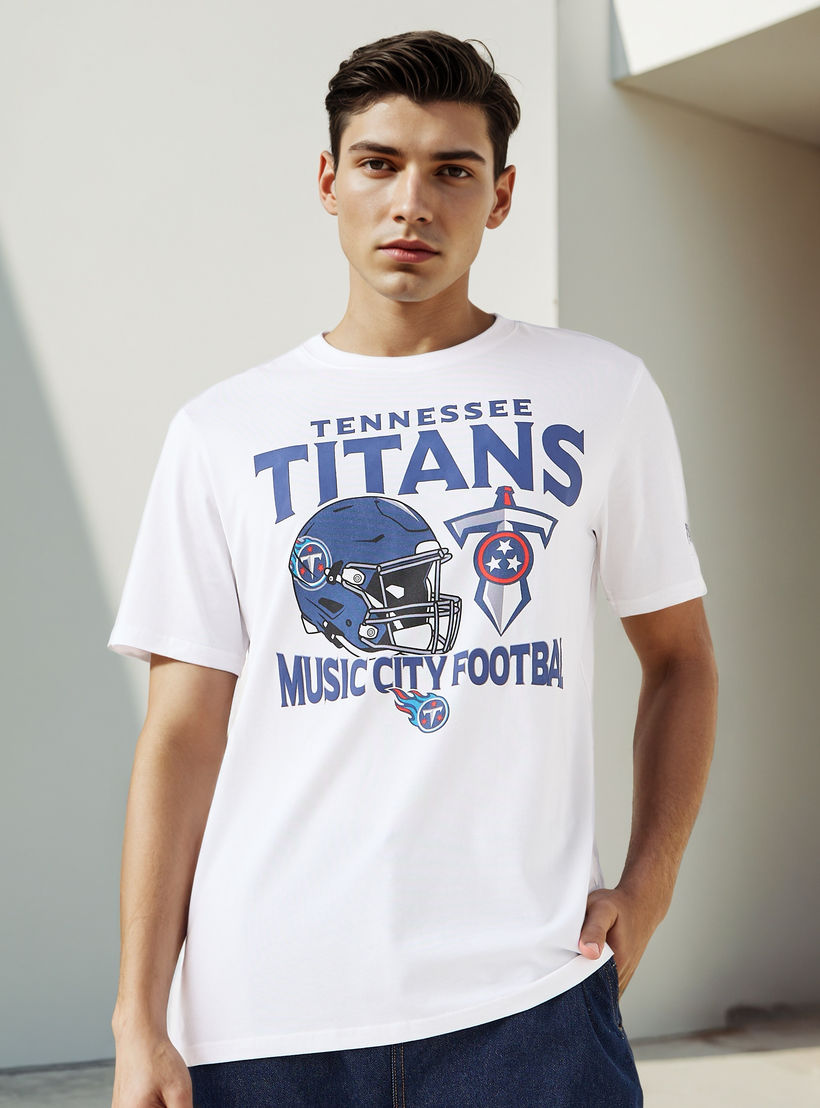 Tennessee Titans NFL Men Regular Fit Crew Neck Short Sleeves T-shirt-men-clothing-tshirtsandpolos-tshirts-image-1