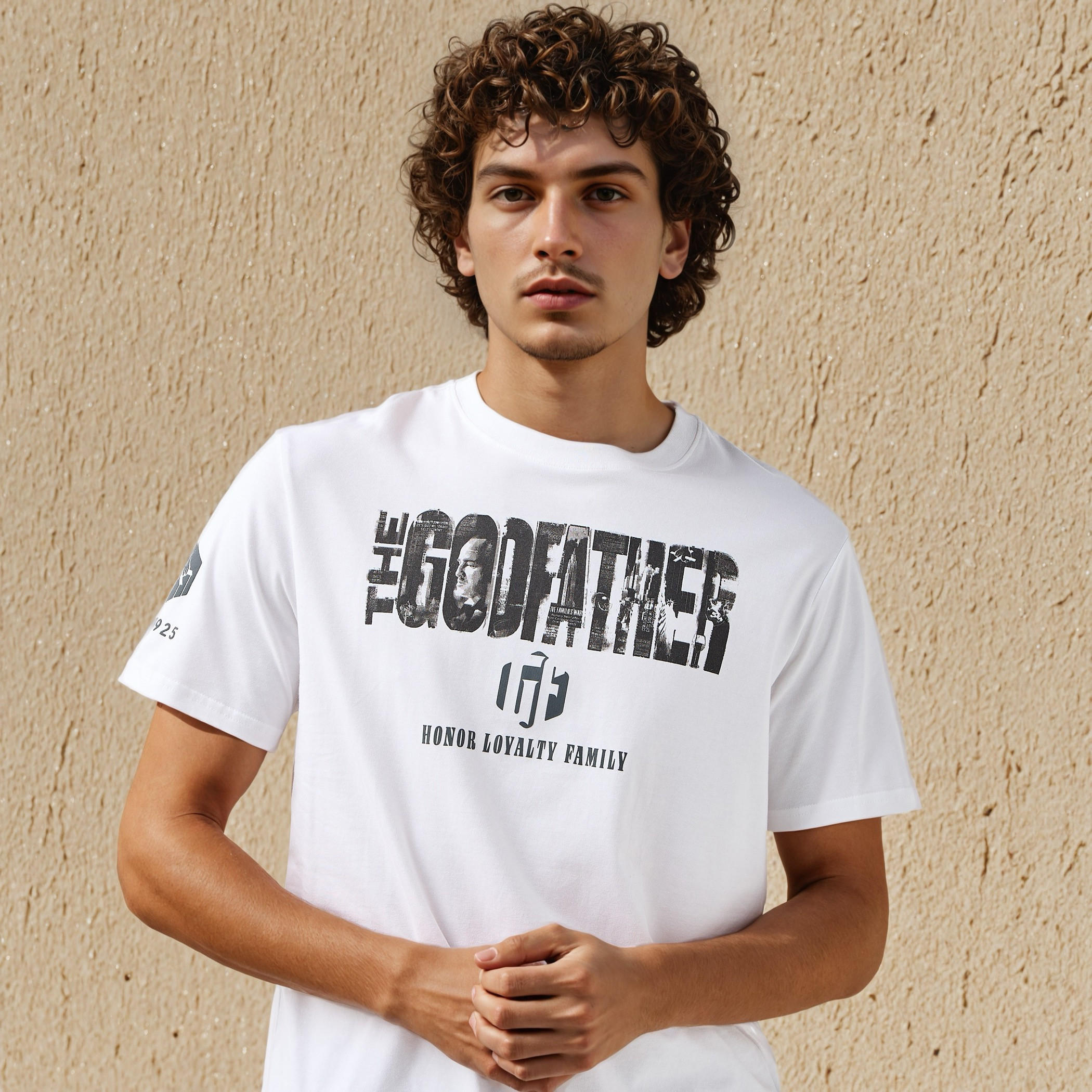 The Godfather Men Regular Fit Crew Neck Short Sleeves T-shirt-men-clothing-tshirtsandpolos-tshirts-image-4