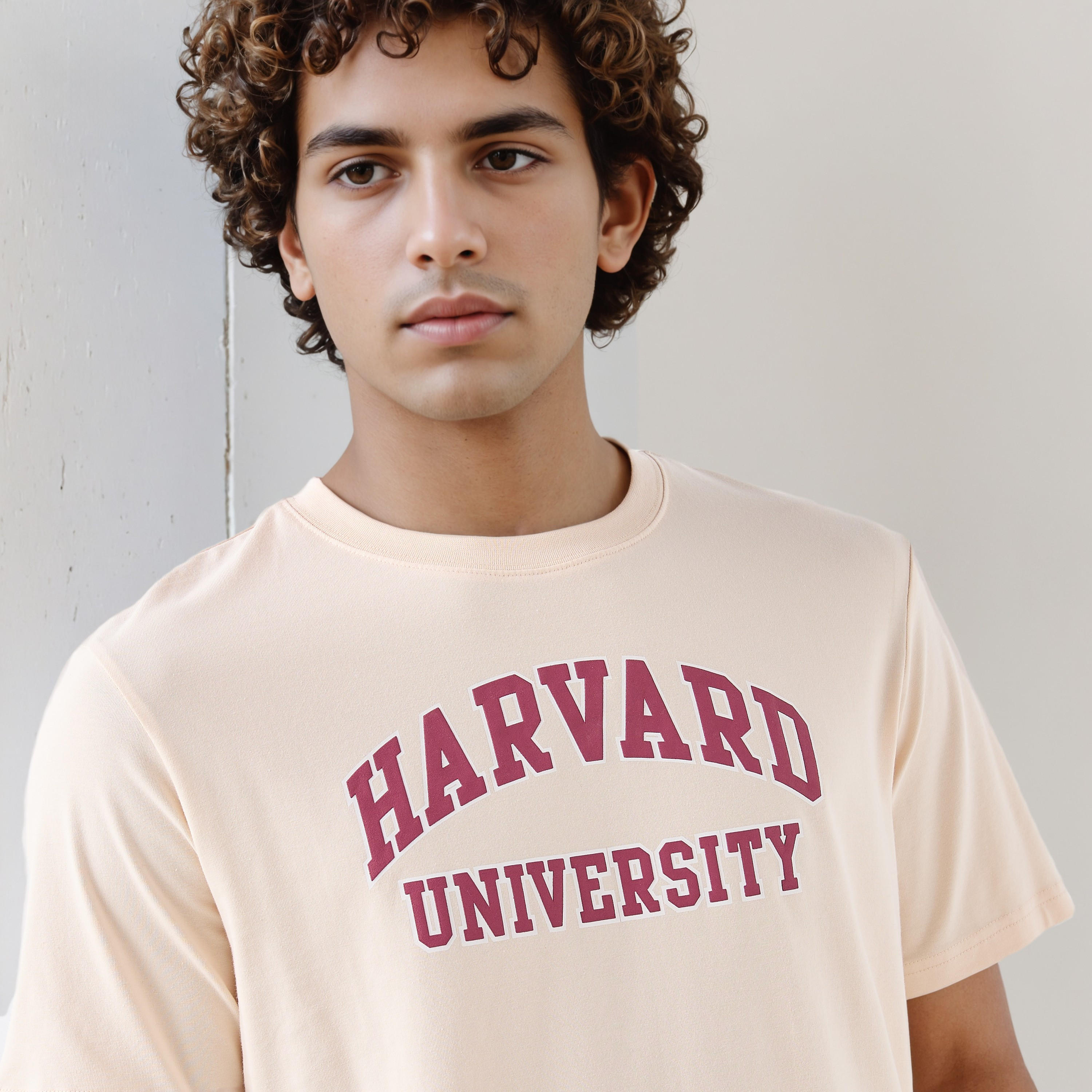 Harvard University Men Regular Fit Crew Neck Short Sleeves T-shirt-men-clothing-tshirtsandpolos-tshirts-image-4