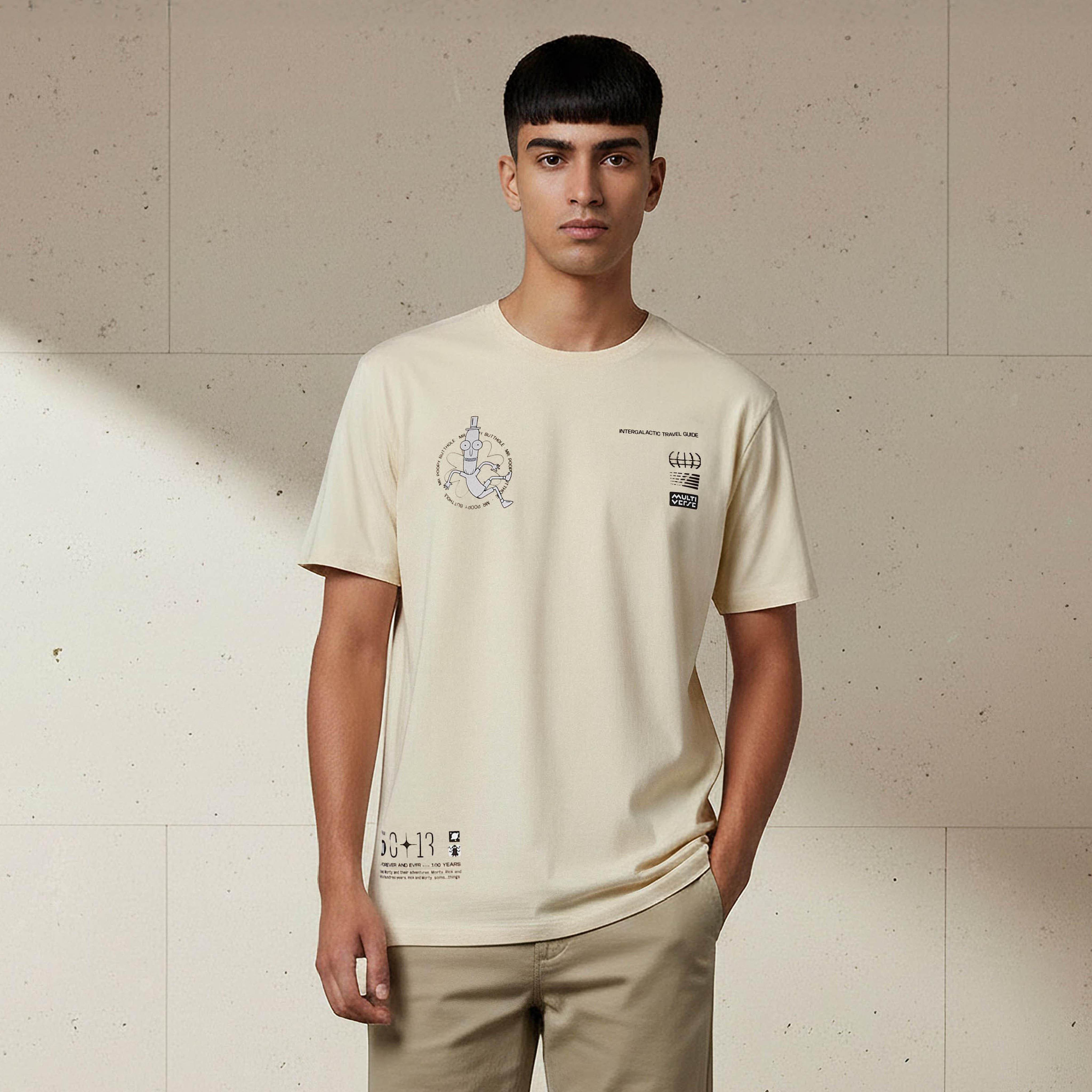 Rick and Morty Men Regular Fit Crew Neck Short Sleeves T-shirt-men-clothing-tshirtsandpolos-tshirts-image-1
