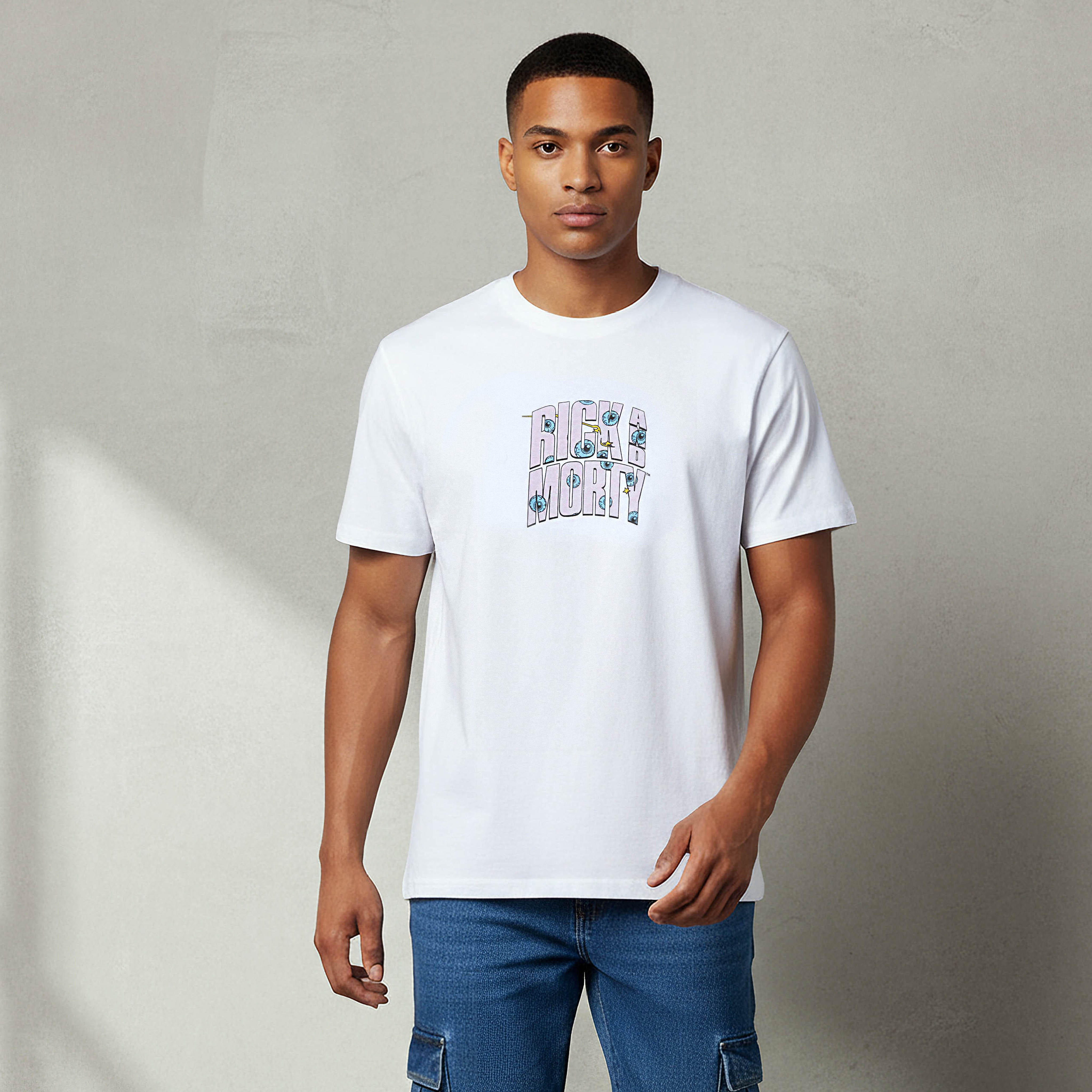 Rick and Morty Men Regular Fit Crew Neck Short Sleeves T-shirt-men-clothing-tshirtsandpolos-tshirts-image-2