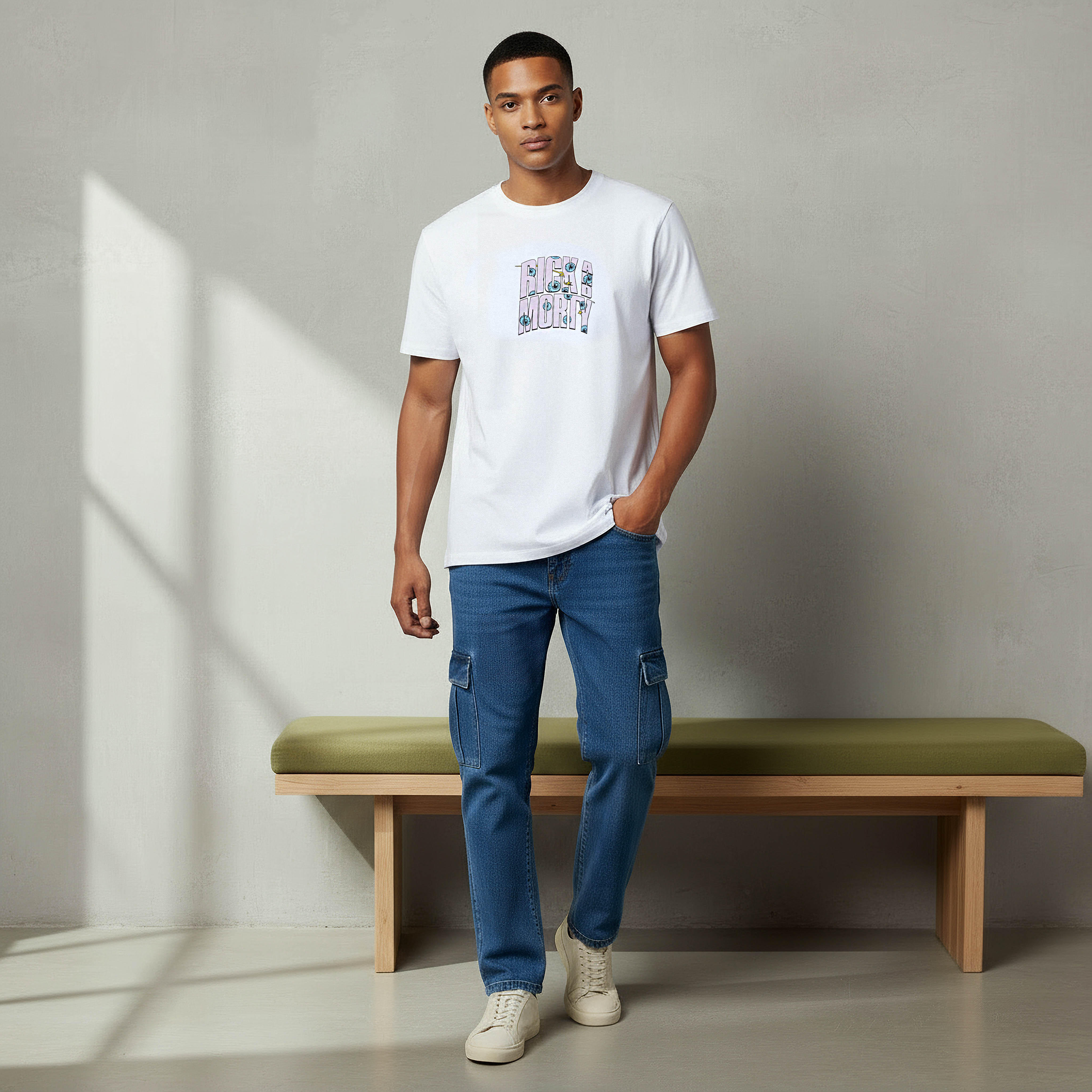 Rick and Morty Men Regular Fit Crew Neck Short Sleeves T-shirt-men-clothing-tshirtsandpolos-tshirts-image-3