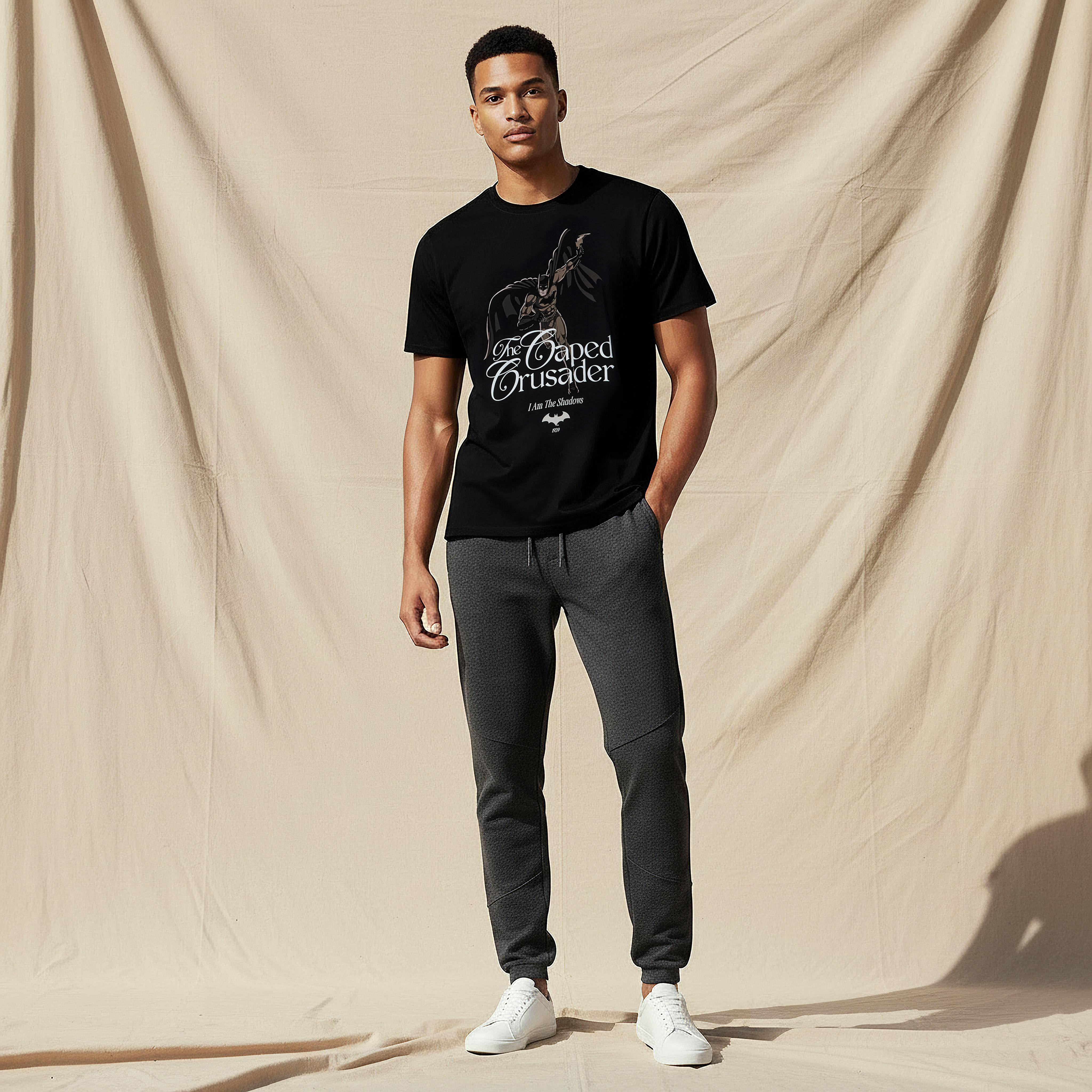 تيشيرت باتمان رجالي بقصة عادية وياقة دائرية وأكمام قصيرة-men-clothing-tshirtsandpolos-tshirts-image-6