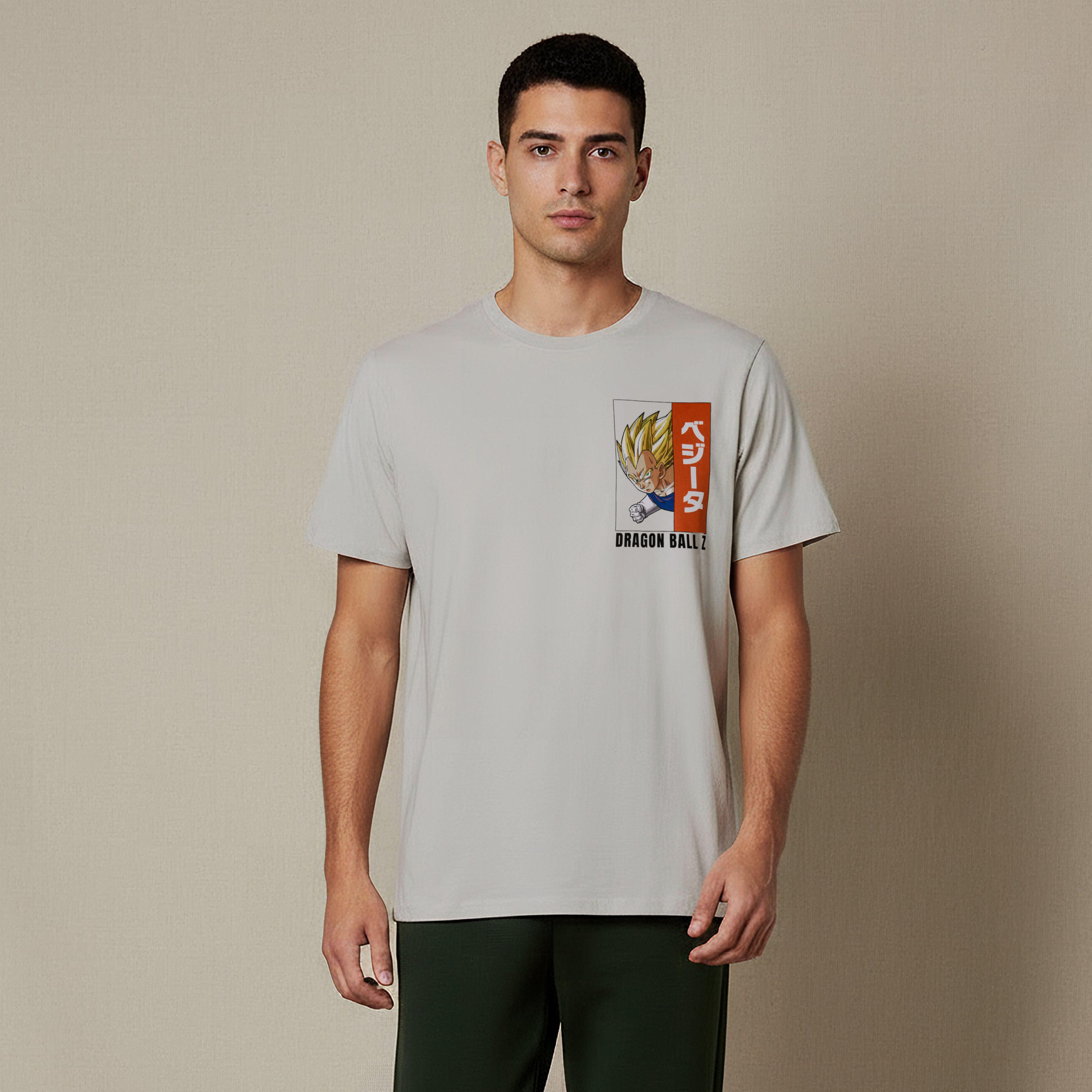 Dragon Ball Z Anime Men Regular Fit Round Neck Short Sleeves T-shirt-men-clothing-tshirtsandpolos-tshirts-image-1