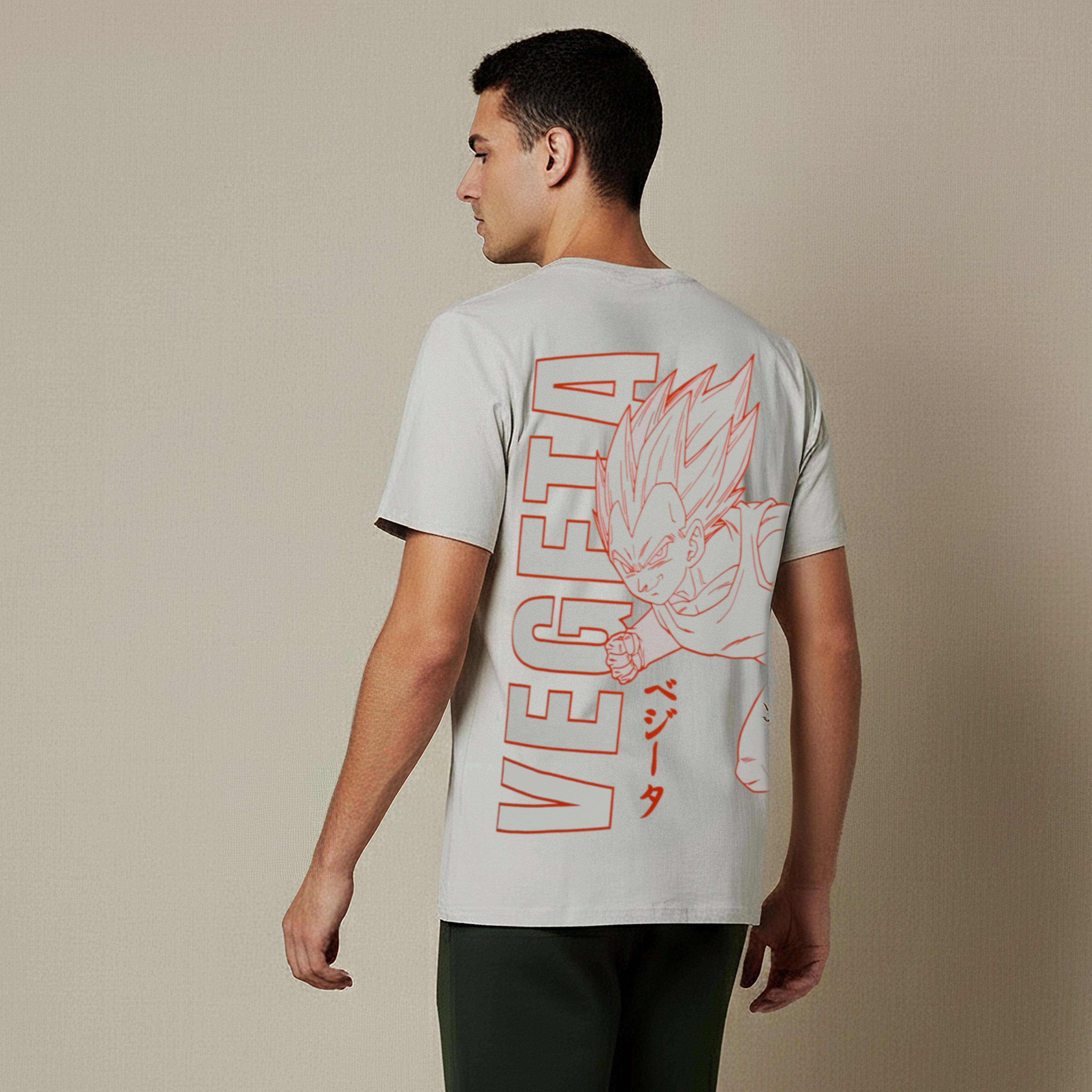 تيشيرت أنمي دراغون بول زد رجالي بقصة عادية وأكمام قصيرة ورقبة دائرية-men-clothing-tshirtsandpolos-tshirts-image-3