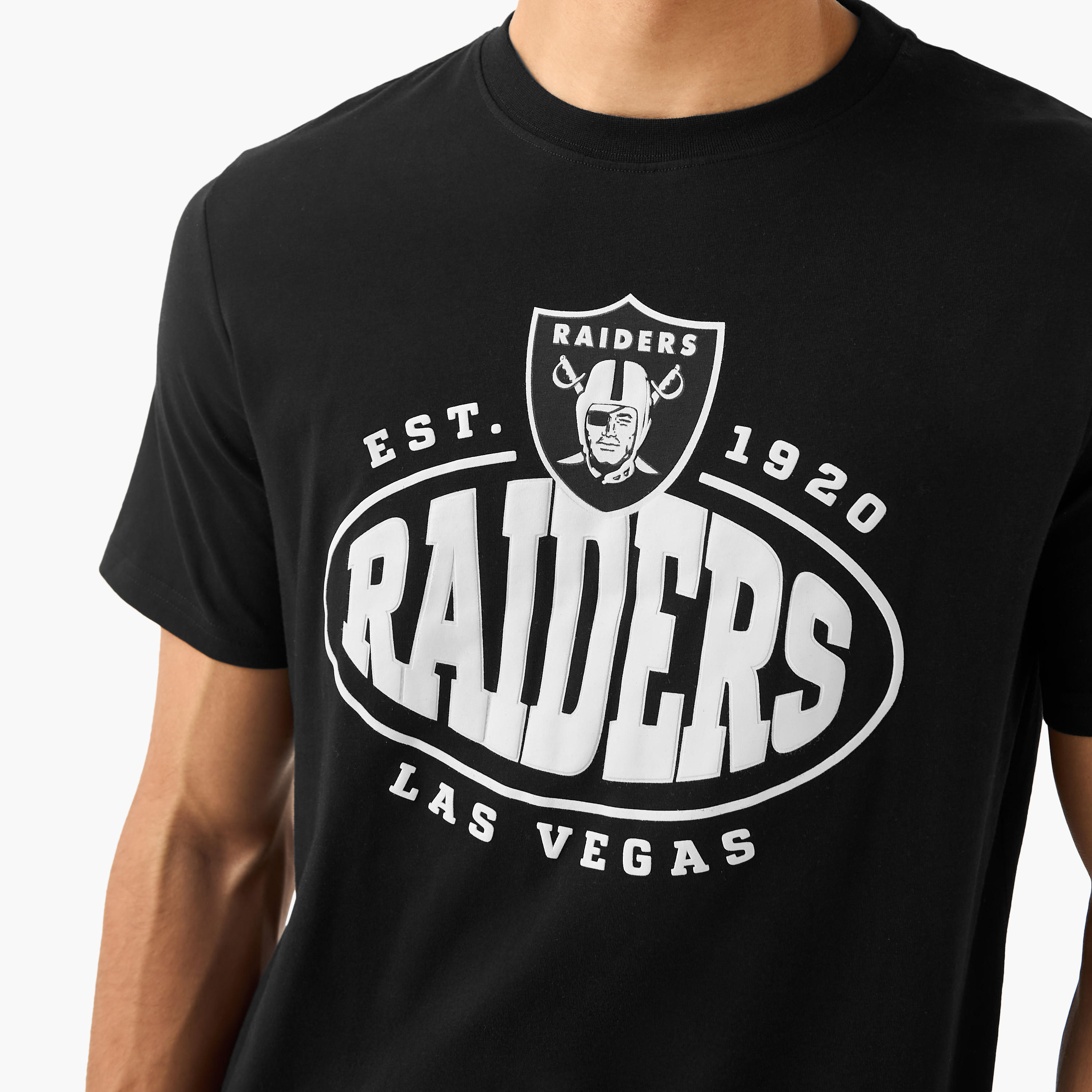 Las Vegas Raiders NFL Men Regular Fit Crew Neck Short Sleeves T-shirt-men-clothing-tshirtsandpolos-tshirts-image-7