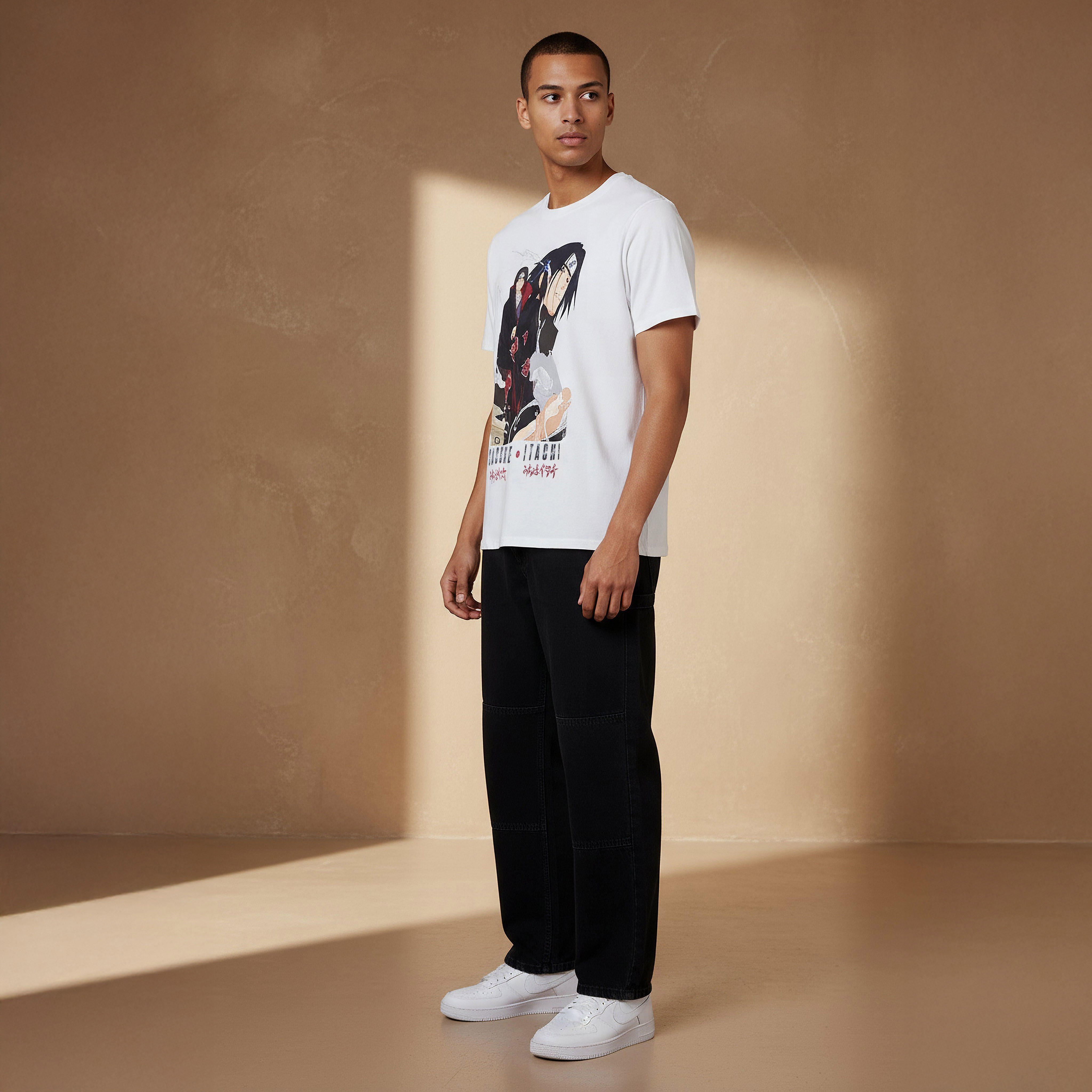 Sasuke Itachi Anime Men Regular Fit Crew Neck Short Sleeves T-shirt-men-clothing-tshirtsandpolos-tshirts-image-2