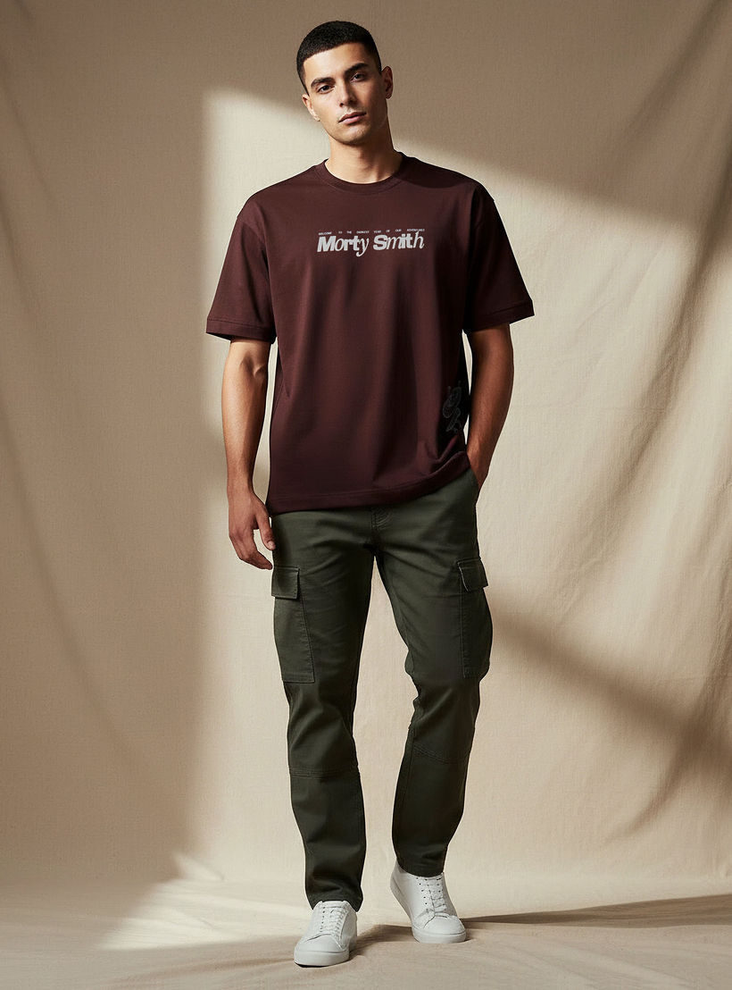 تي شيرت ريك ومورتي للرجال بقصة عادية ورقبة دائرية وأكمام قصيرة-men-clothing-tshirtsandpolos-tshirts-image-2
