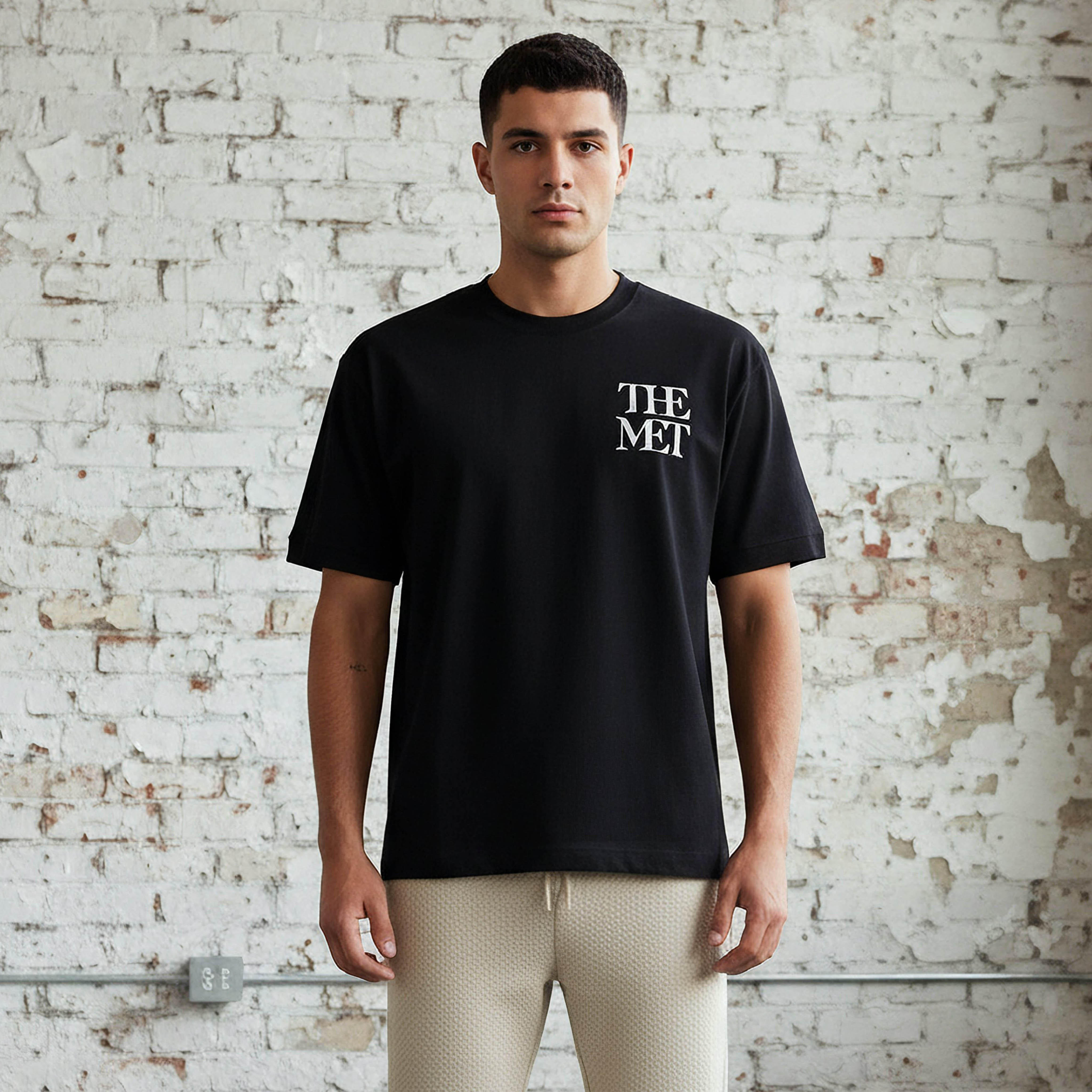 The Met Museum Men Regular Fit Crew Neck Short Sleeves T-shirt-men-clothing-tshirtsandpolos-tshirts-image-2
