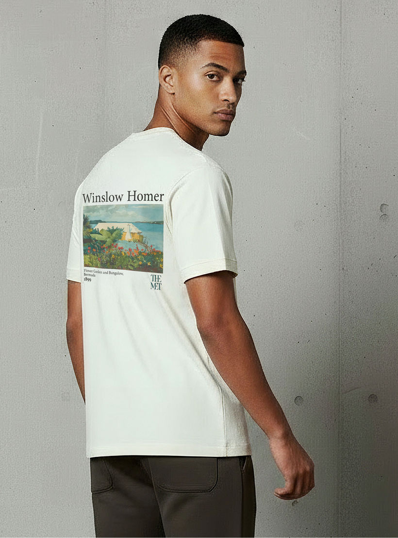 The Met Museum Men Regular Fit Crew Neck Short Sleeves T-shirt-men-clothing-tshirtsandpolos-tshirts-image-3