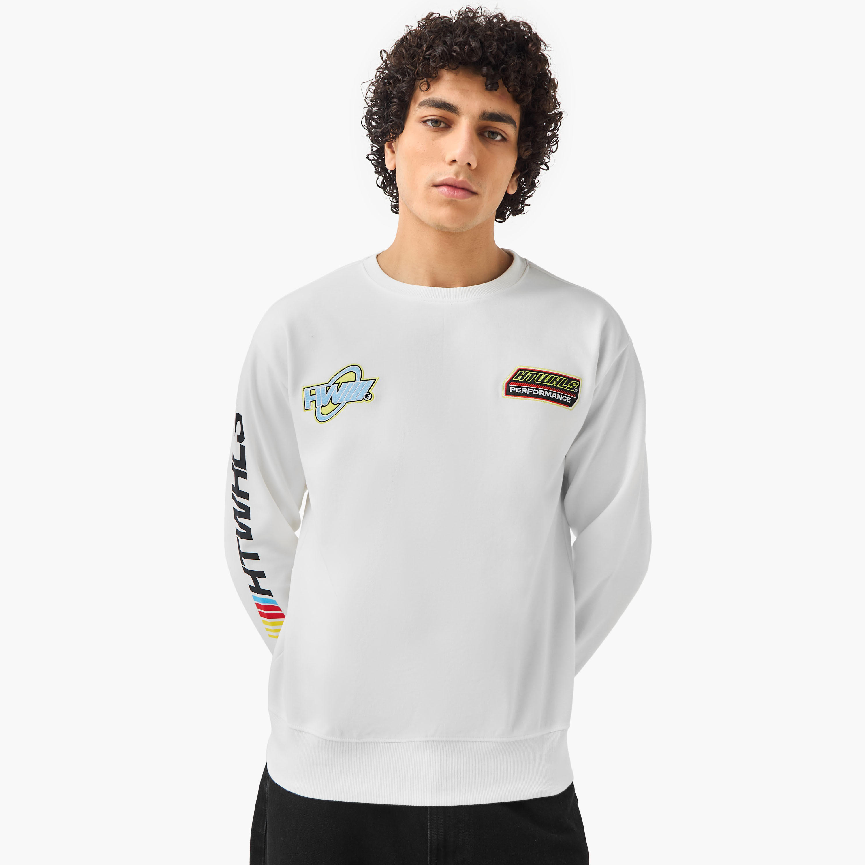 Hot Wheels Men Regular Fit Sweatshirt-men-winterwear-hoodiesandsweatshirts-image-3