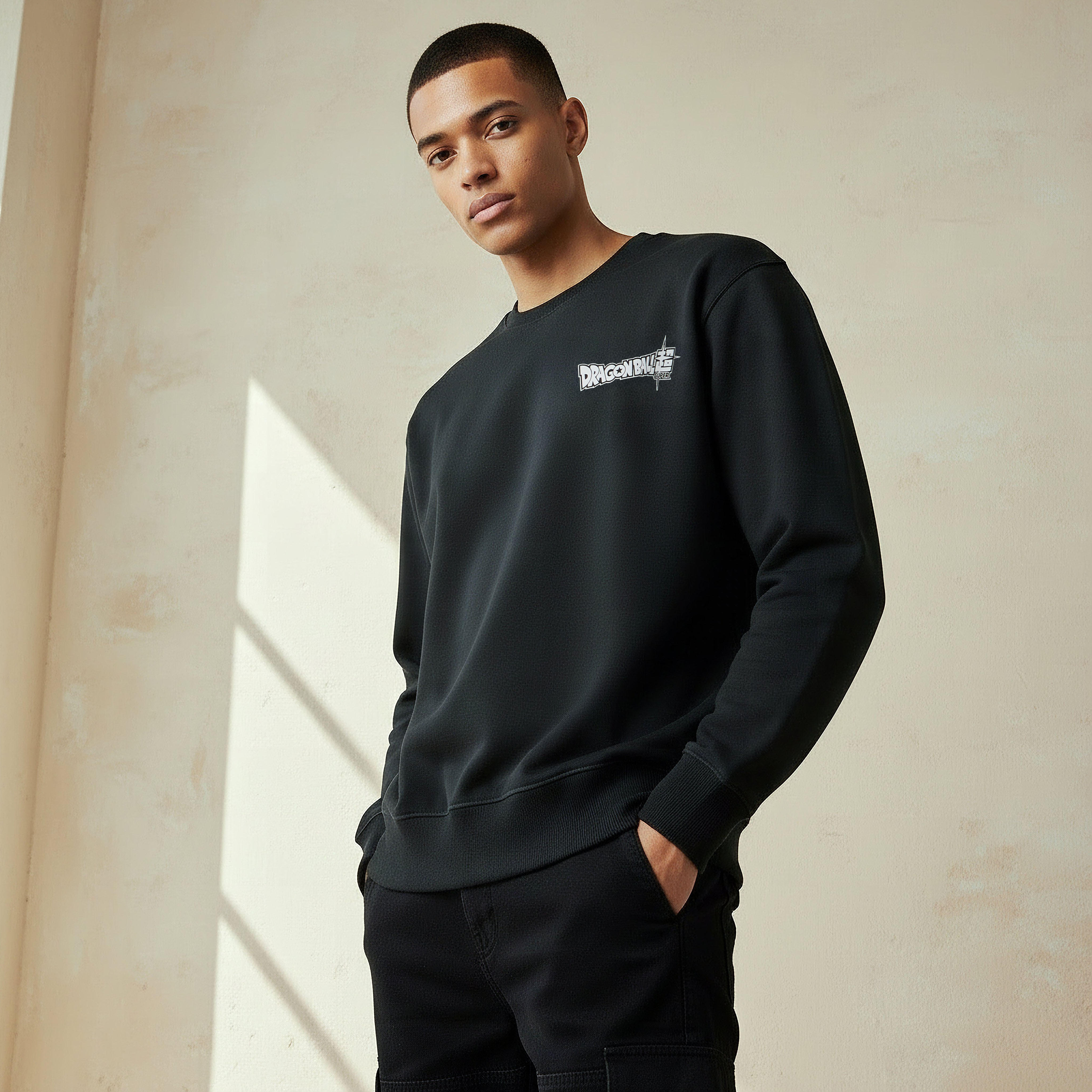 سويت شيرت رجالي بقصة عادية وطبعات دراجون بول-men-winterwear-hoodiesandsweatshirts-image-1