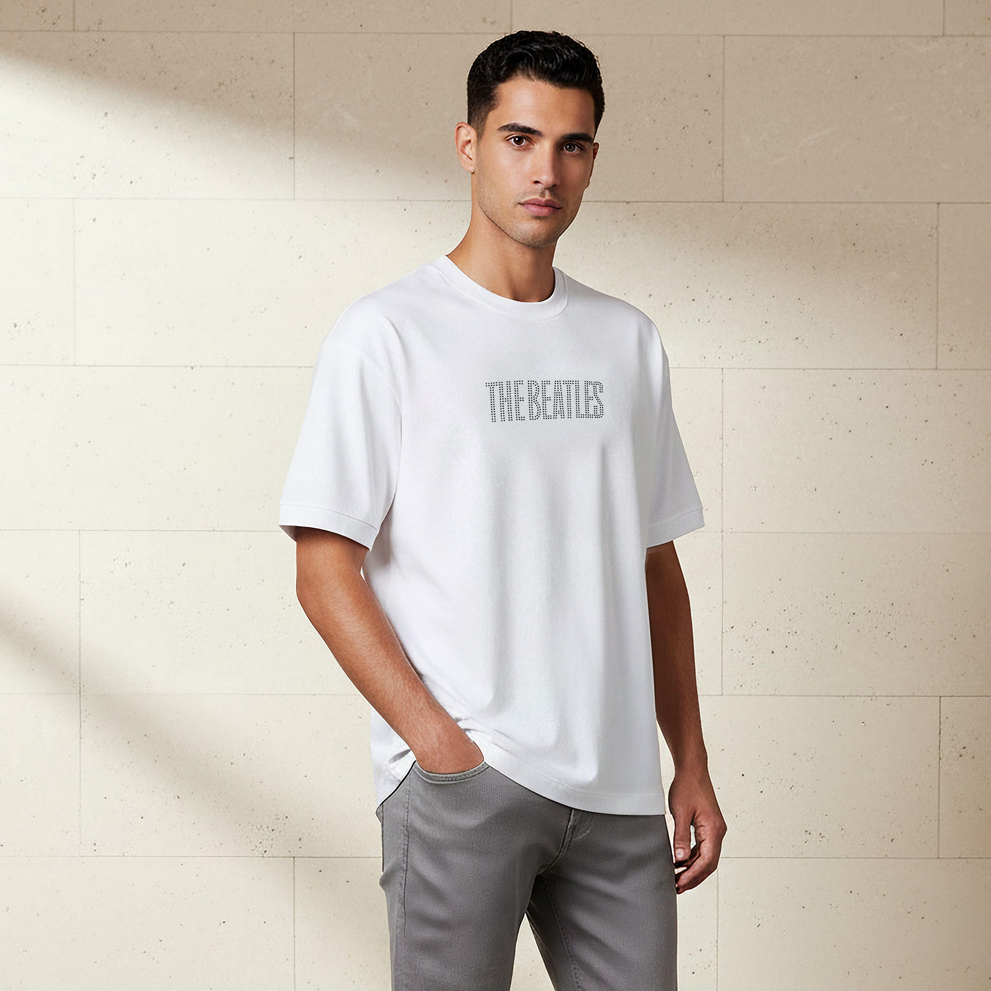 The Beatles Men Relaxed Fit Crew Neck Short Sleeves T-shirt-men-clothing-tshirtsandpolos-tshirts-image-3