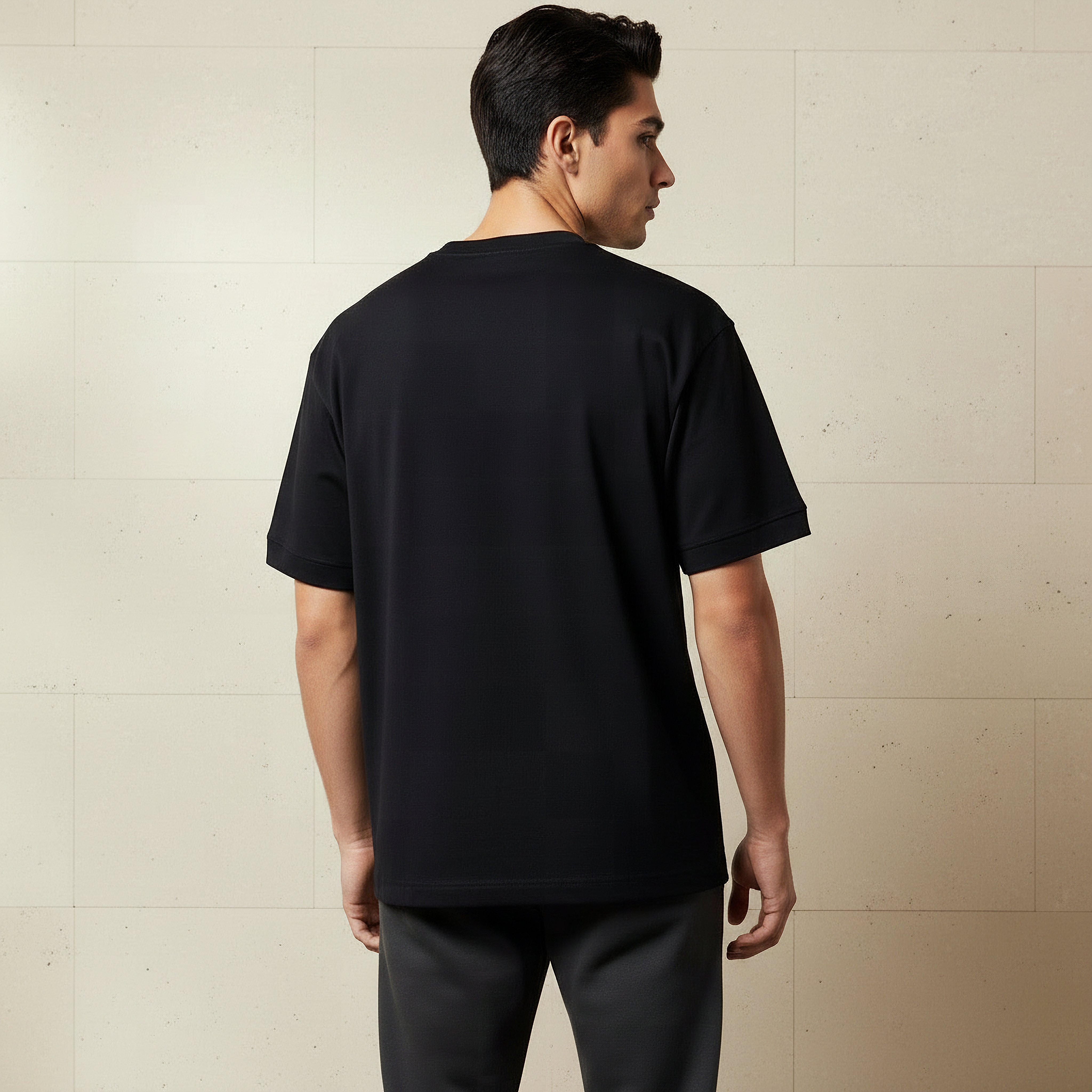 Nirvana Men Relaxed Fit Crew Neck Short Sleeves T-shirt-men-clothing-tshirtsandpolos-tshirts-image-3
