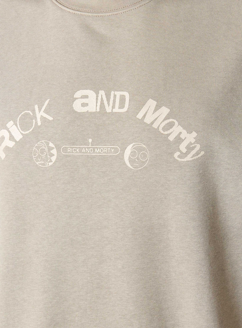Rick and Morty Men Relaxed Fit Crew Neck Short Sleeves T-shirt-men-clothing-tshirtsandpolos-tshirts-image-2