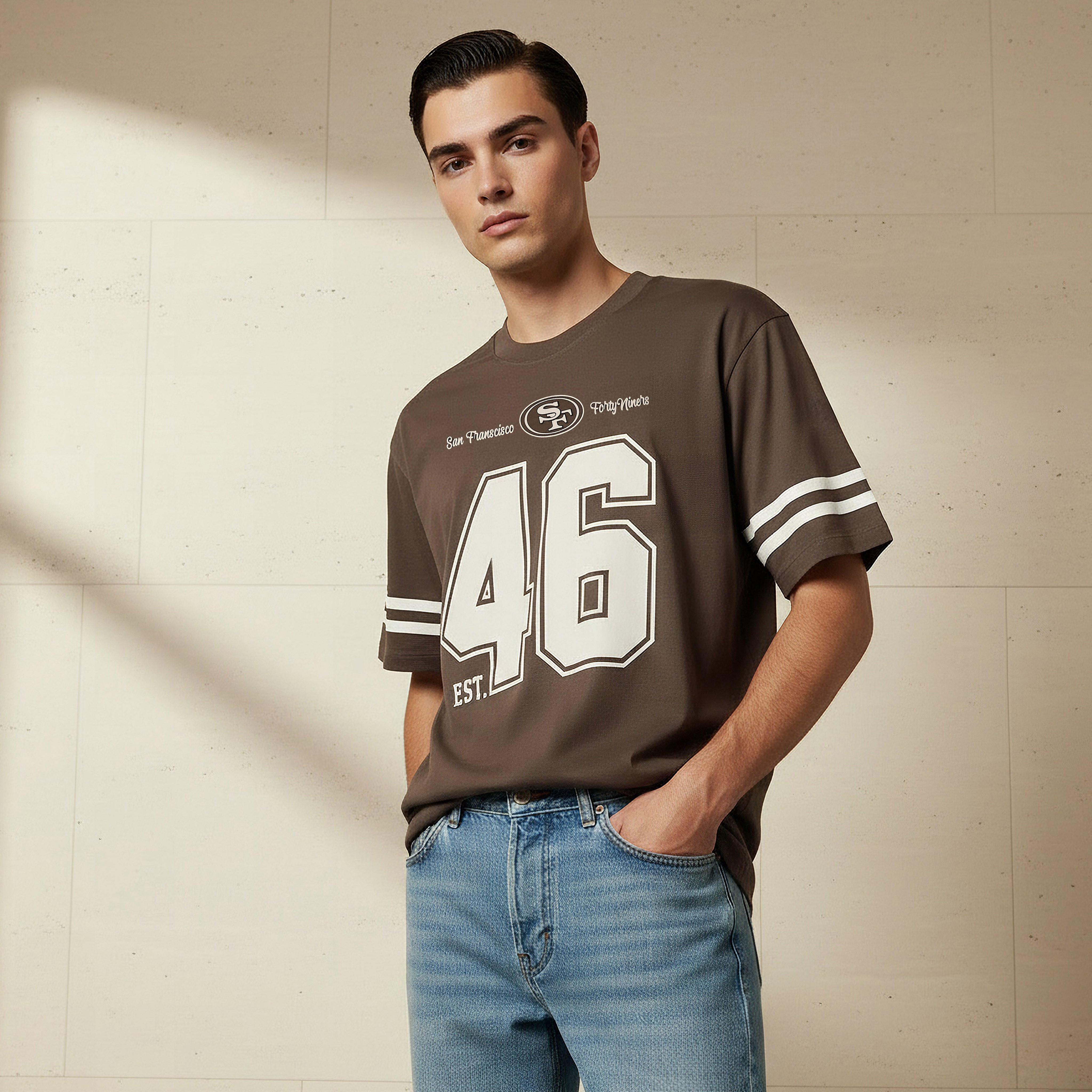 San Francisco Forty Niners NFL Men Regular Fit Crew Neck Short Sleeves T-shirt-men-clothing-tshirtsandpolos-tshirts-image-6