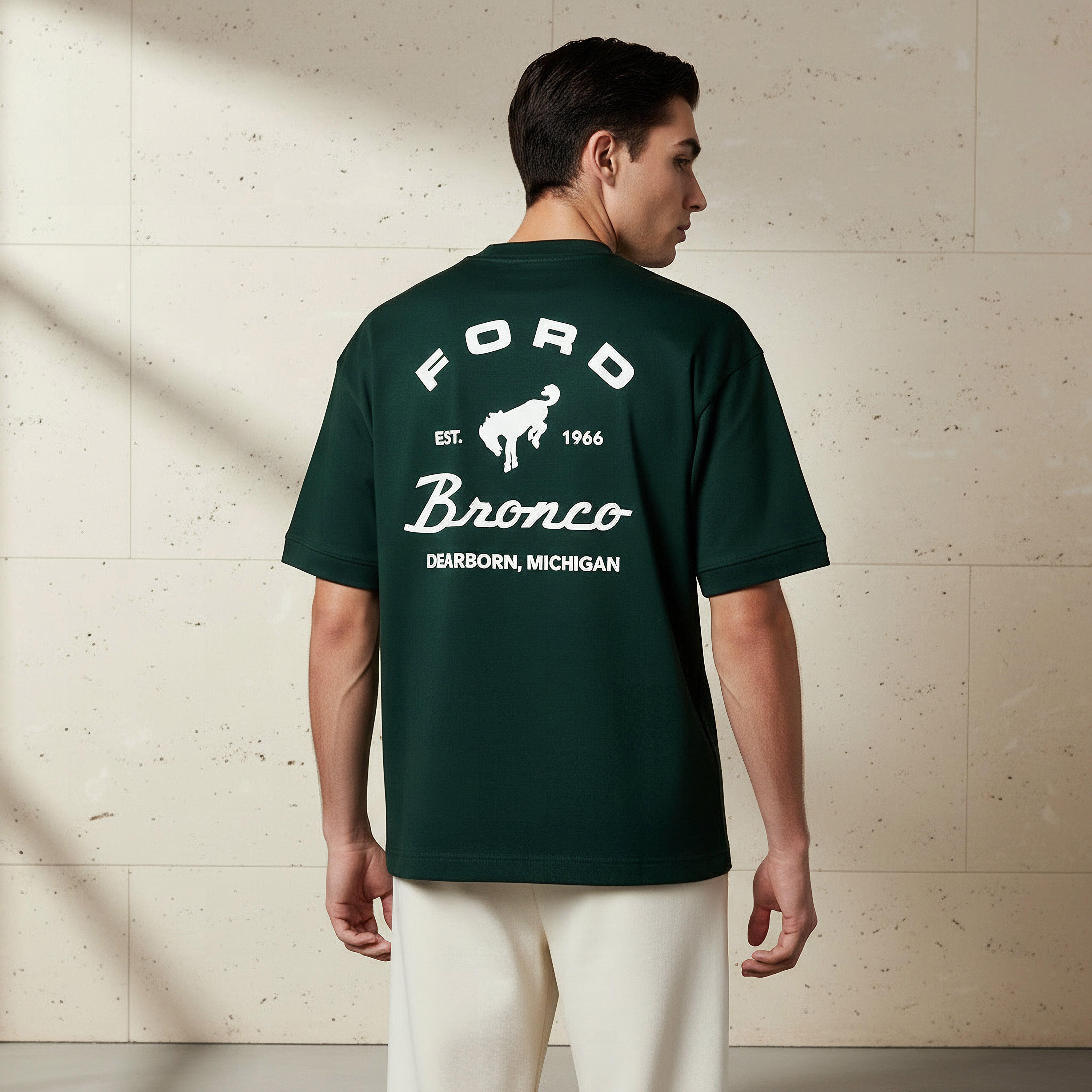 Men Regular Fit Crew Neck Short Sleeves Ford Bronco Print T-shirt-men-clothing-tshirtsandpolos-tshirts-image-4