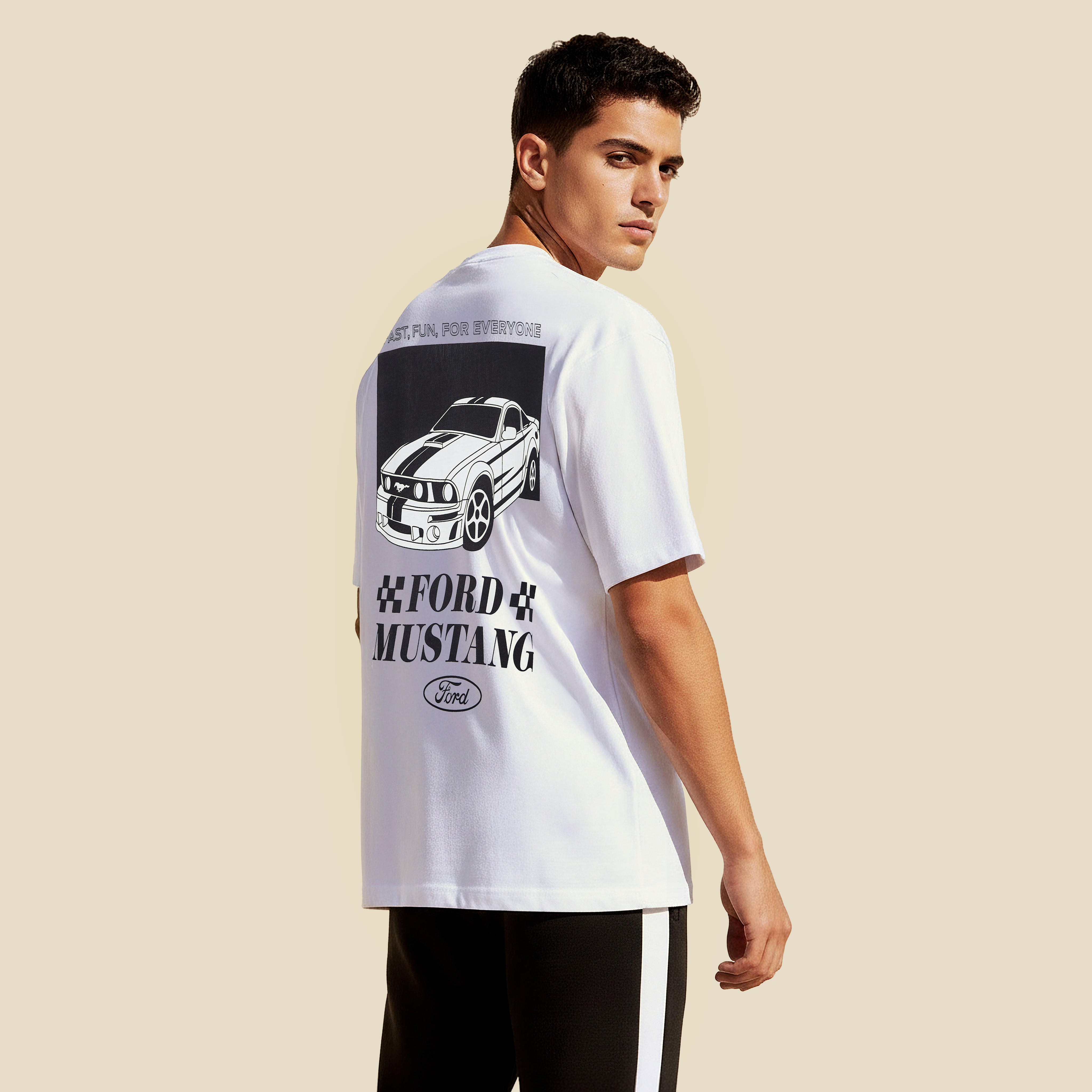 Ford Mustang Print Men Regular Fit Crew Neck Short Sleeve T-shirt-PROMO_SP_AE_2FOR59_110625-image-4