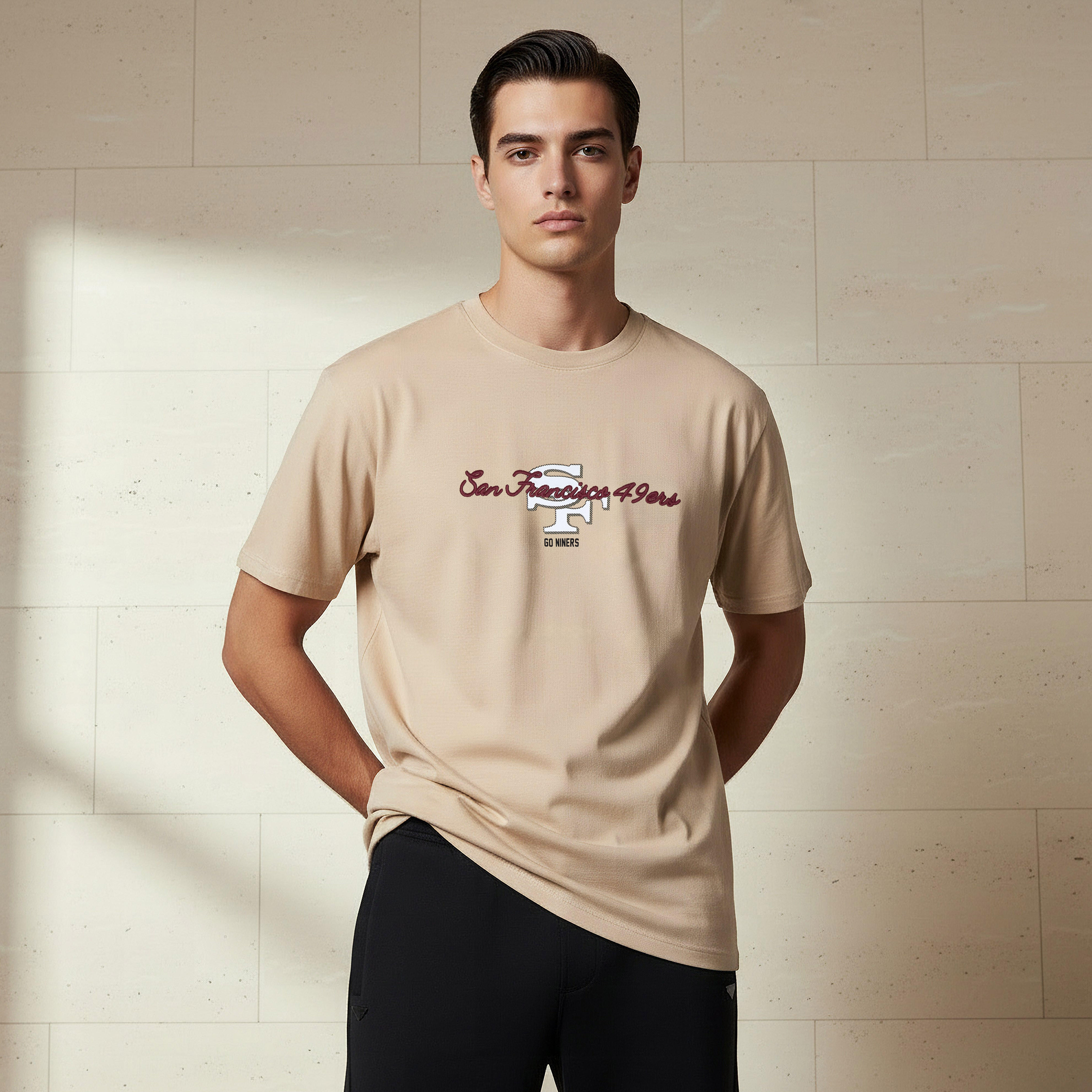 Green Bay Packers NFL Men Relaxed Fit Crew Neck Short Sleeves T-shirt-men-clothing-tshirtsandpolos-tshirts-image-1