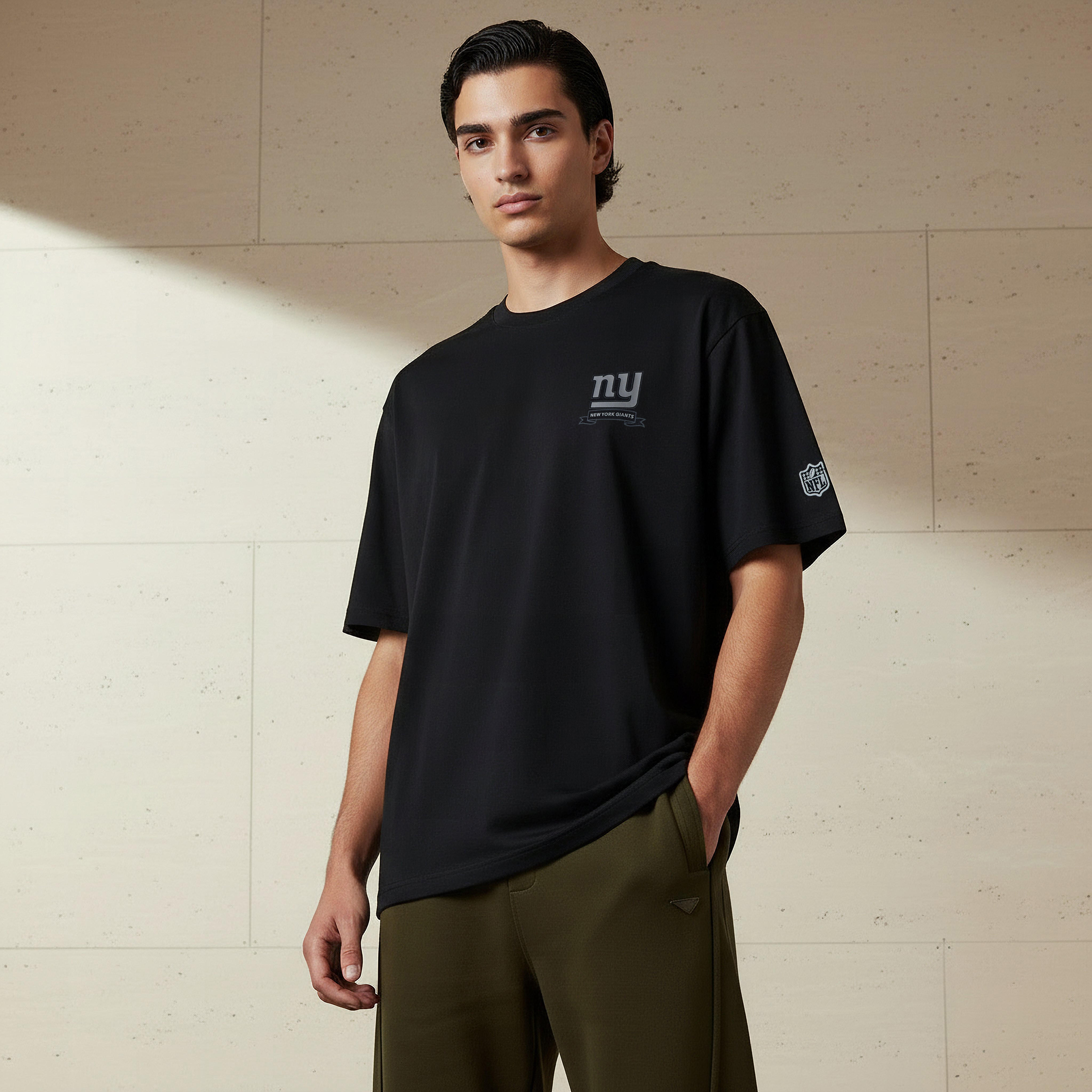 Green Bay Packers NFL Men Relaxed Fit Crew Neck Short Sleeves T-shirt-men-clothing-tshirtsandpolos-tshirts-image-1