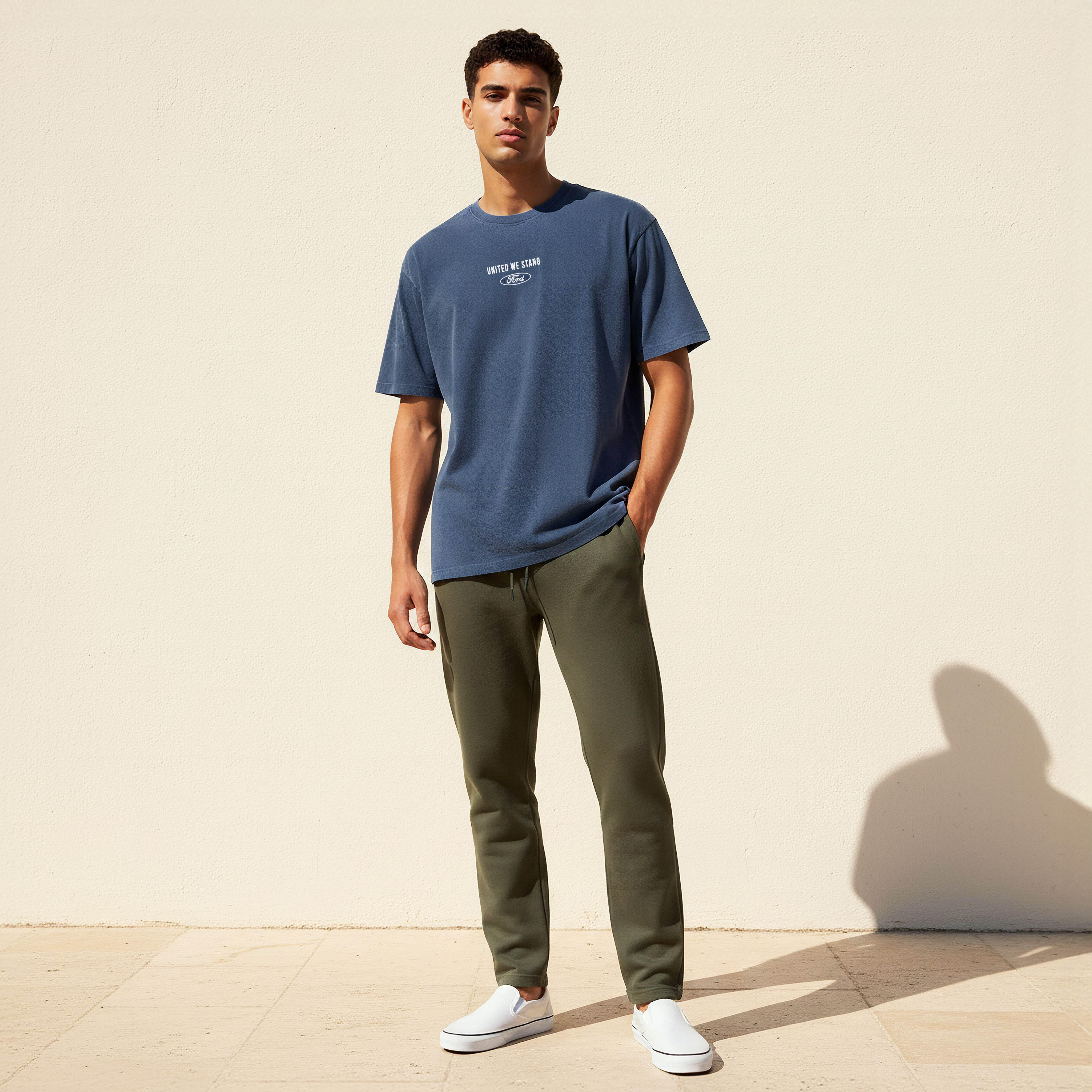 Men Regular Fit Crew Neck Short Sleeve Ford Print T-shirt-men-clothing-tshirtsandpolos-tshirts-image-3