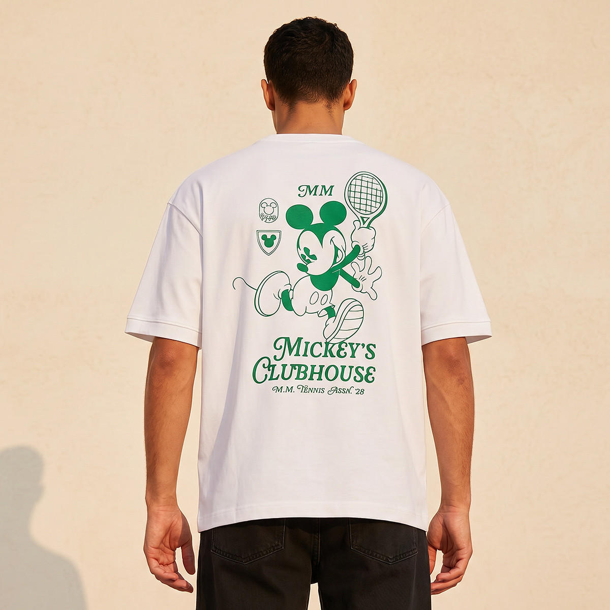 Mickey Mouse Men Regular Fit Crew Neck Short Sleeve T-shirt-men-clothing-tshirtsandpolos-tshirts-image-4
