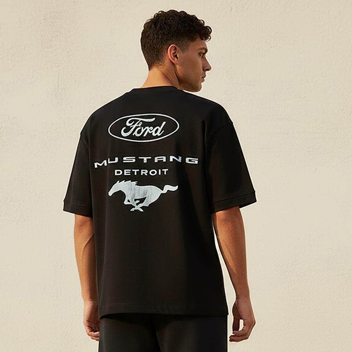Men Crew Neck Short Sleeves Mustang Print T-shirt-men-clothing-tshirtsandpolos-tshirts-image-4