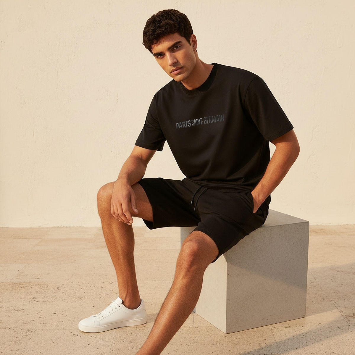 Paris Saint - Germain Regular Fit Crew Neck Short Sleeves T-shirt-men-clothing-tshirtsandpolos-tshirts-image-5