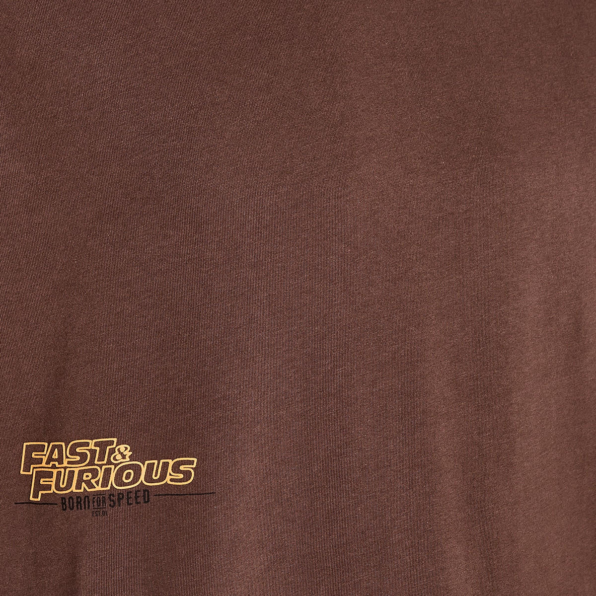 تيشيرت بطبعات وقصة عادية وياقة ضيقة وأكمام قصيرة من فاست آند فيوريوس-men-clothing-tshirtsandpolos-tshirts-image-5