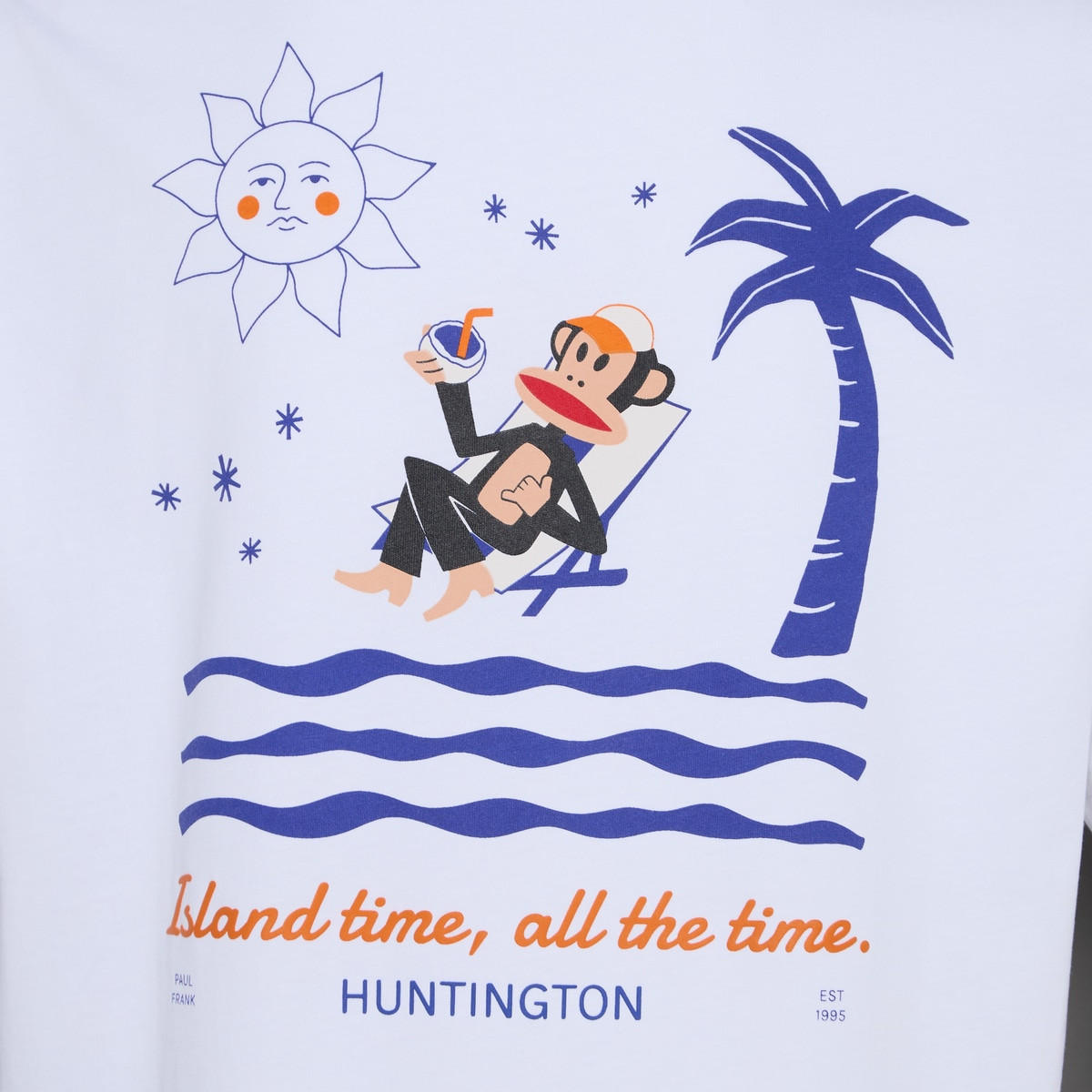 Huntington Paul Frank Men Regular Fit Crew Neck Short Sleeve T-shirt-men-clothing-tshirtsandpolos-tshirts-image-2
