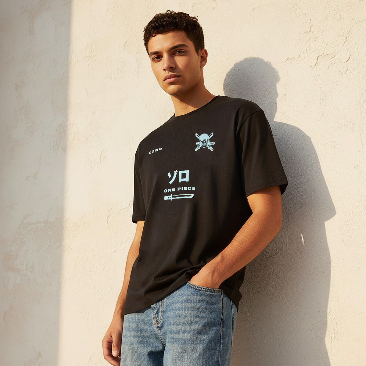One Piece Regular Fit Crew Neck Short Sleeves Graphic Print T-shirt-men-clothing-tshirtsandpolos-tshirts-image-1