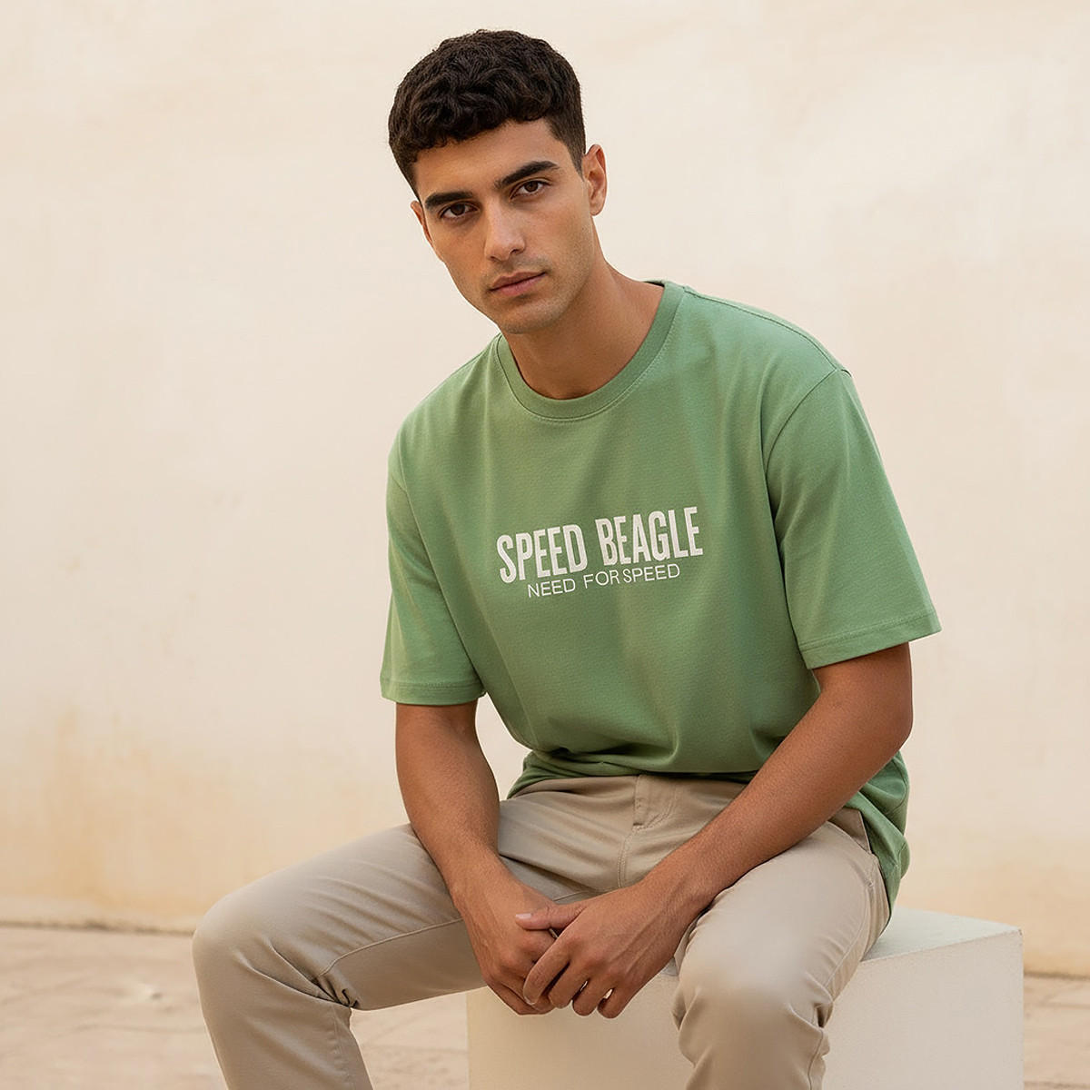 Peanuts Regular Fit Crew Neck Short Sleeves Printed T-shirt-men-clothing-tshirtsandpolos-tshirts-image-5